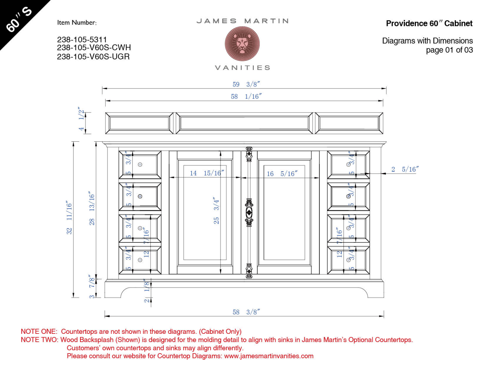 James Martin 23810553113AF, 23810553113CAR Diagram