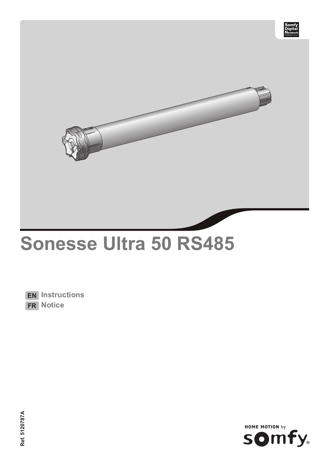 SOMFY Sonesse Ultra 50 RS485 User Manual