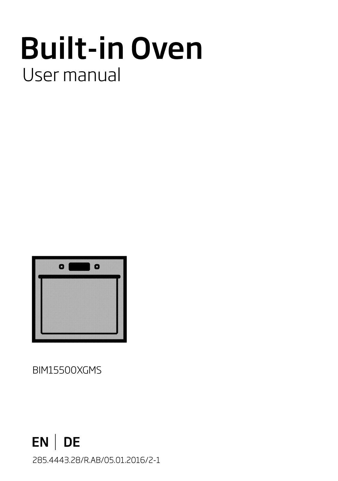 Beko BIM15300XGMS User manual