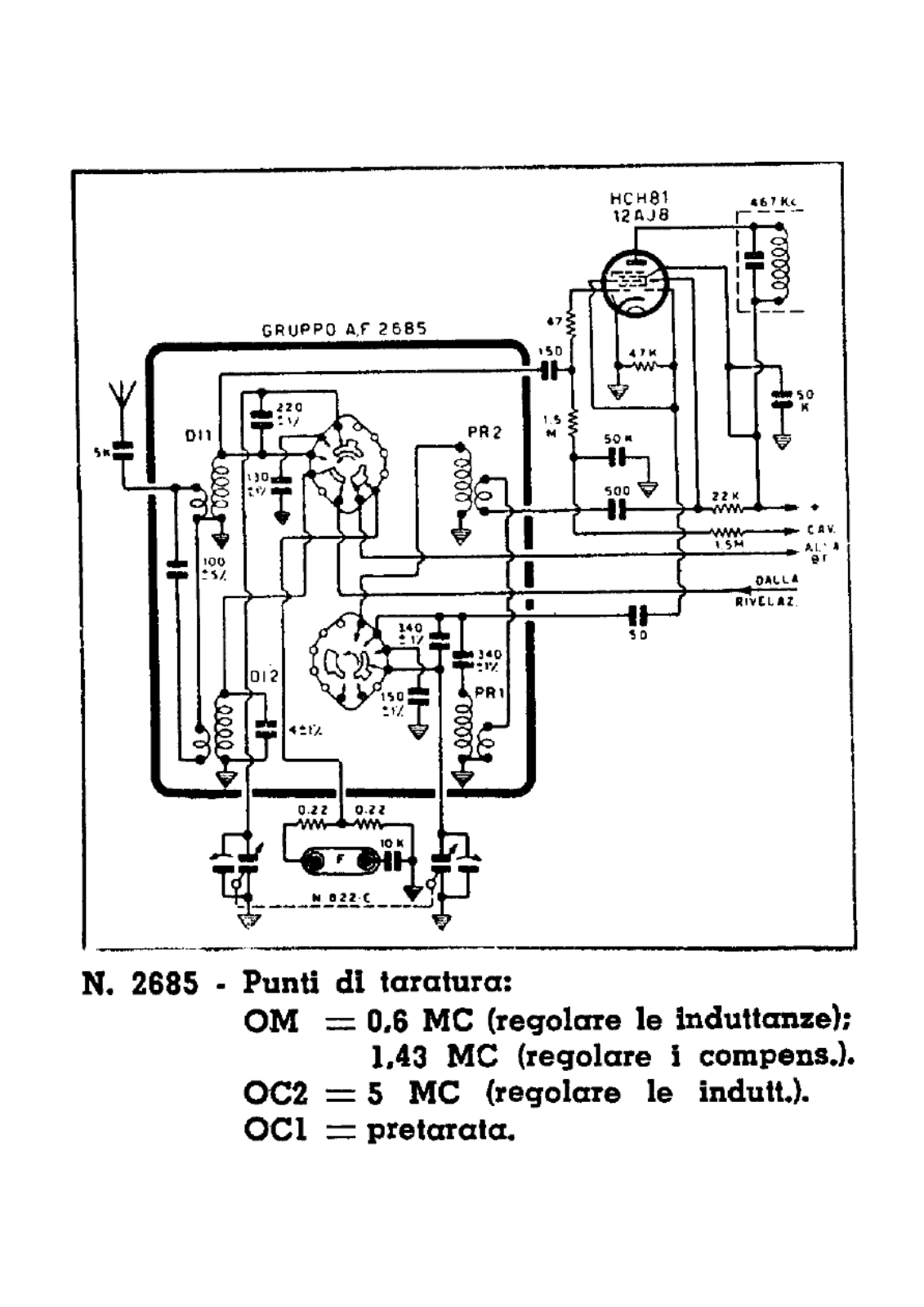 Geloso 2685 schematic - ManualMachine.com