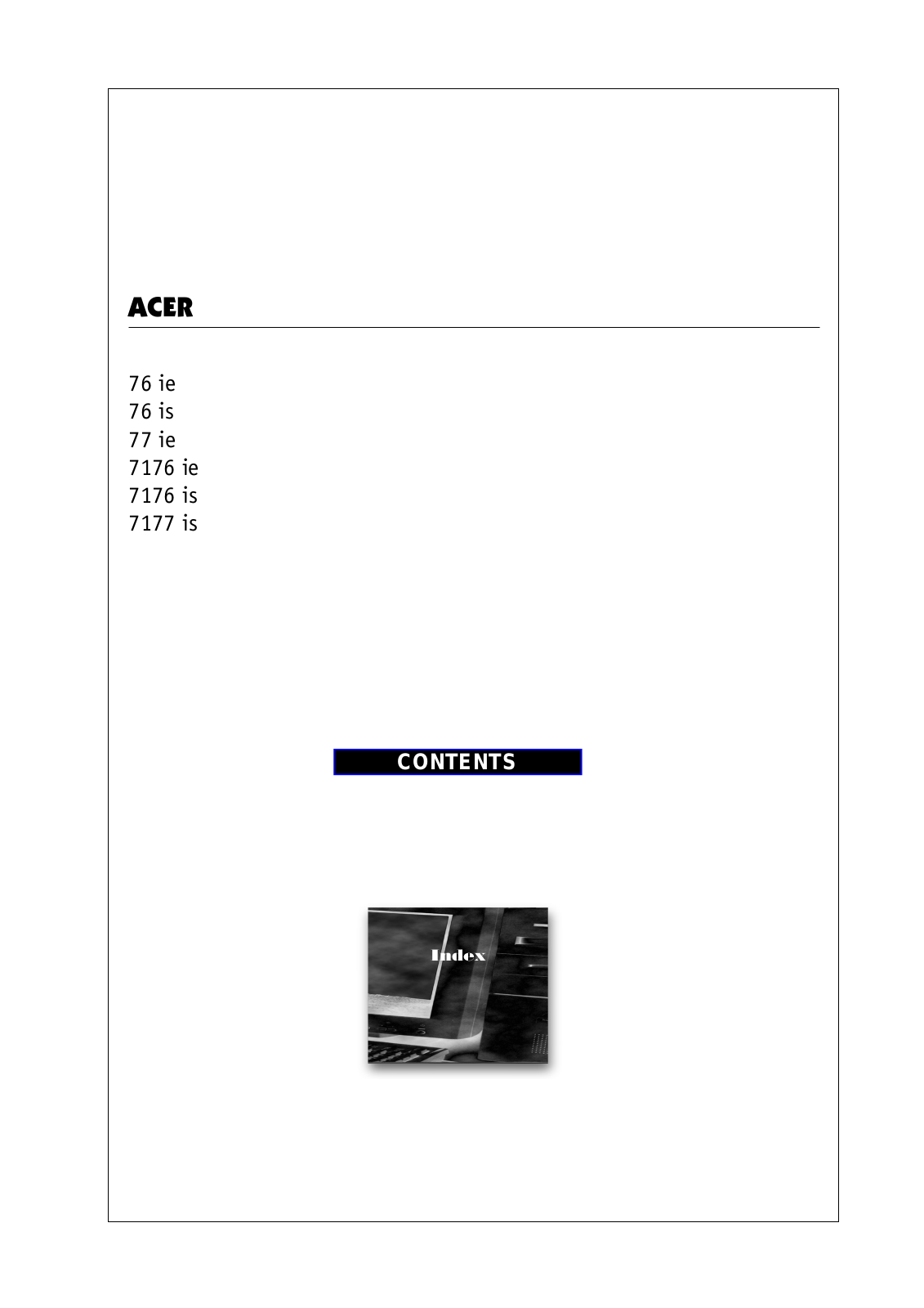 Acer 76IE, 76IS, 77IE, 7176IE, 7176IS Schematic - ManualMachine.com