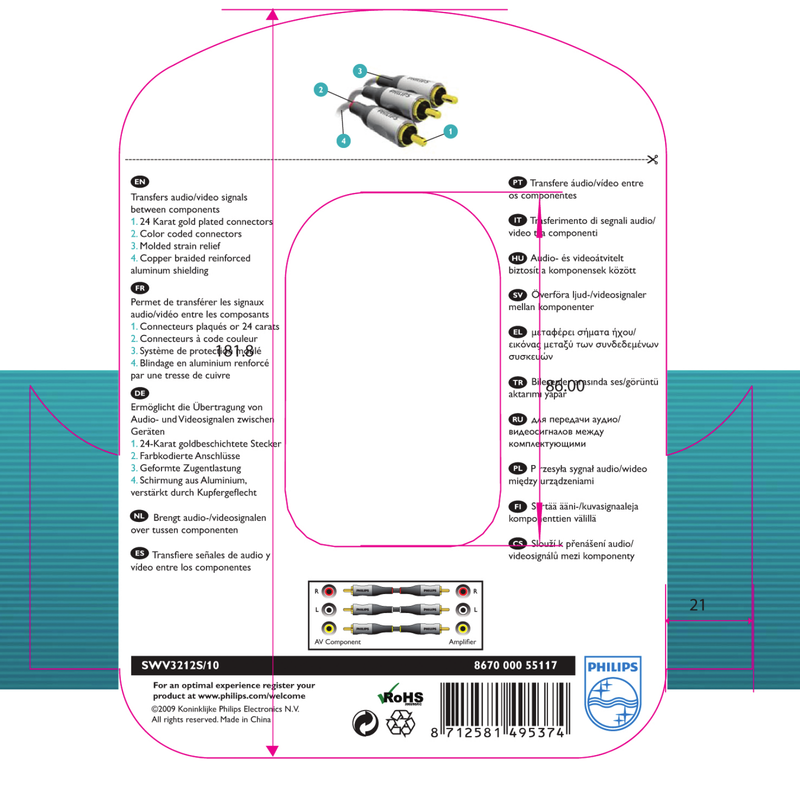 Philips SWV3212S User Manual