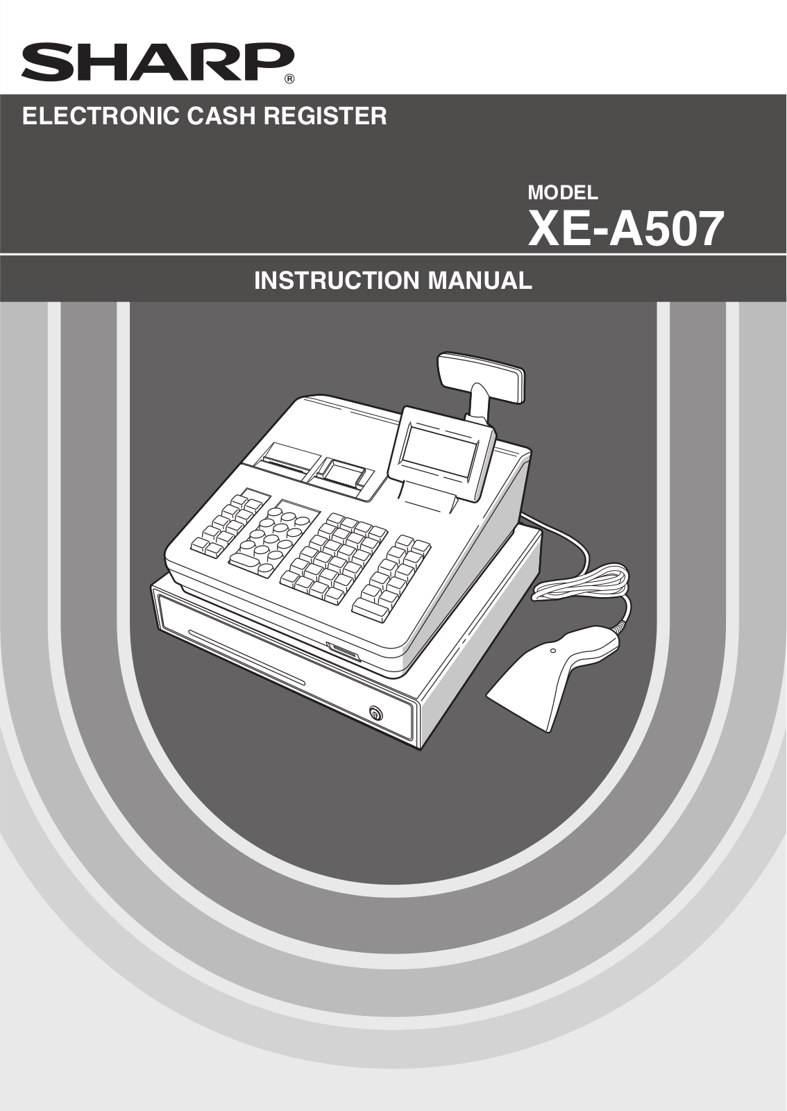 Sharp XE-A507 Owner's Manual