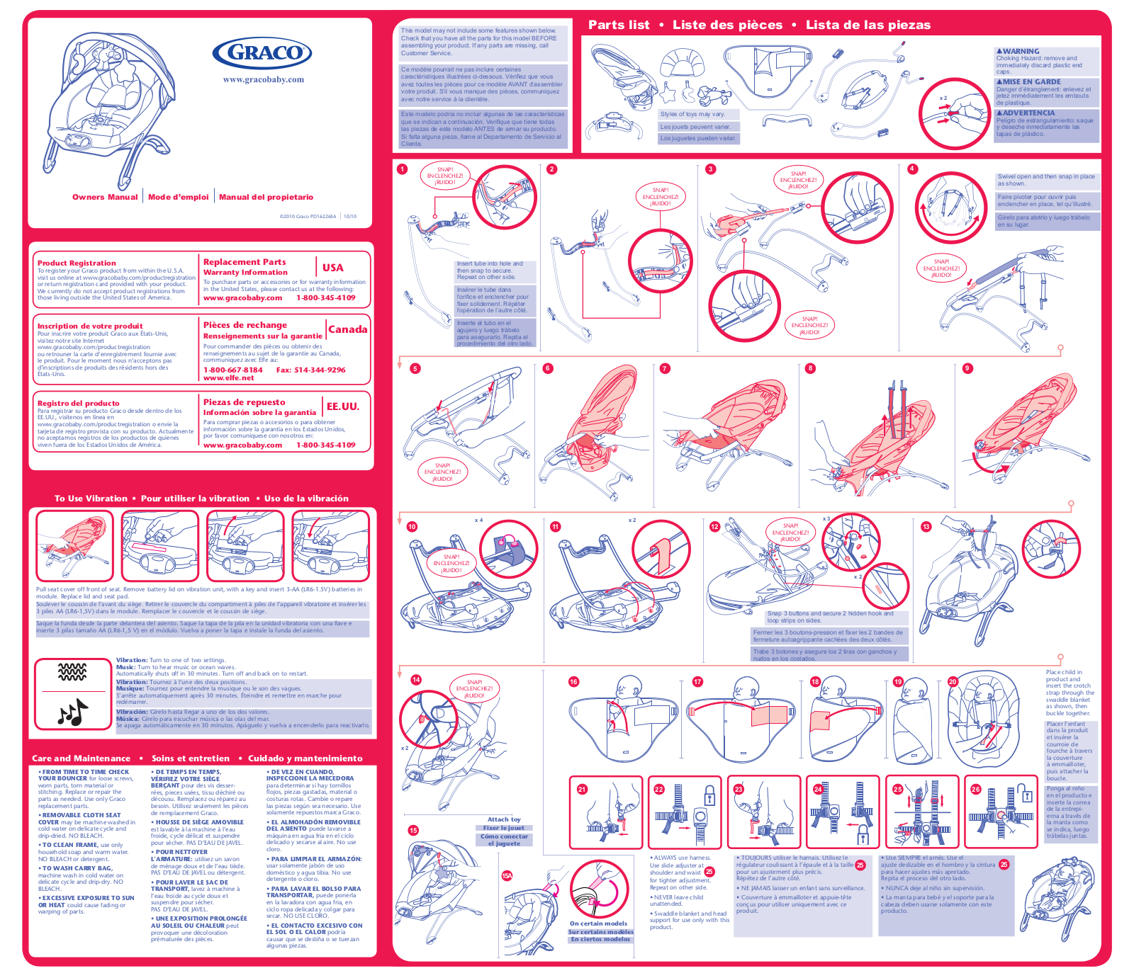 Graco PD162265A User Manual