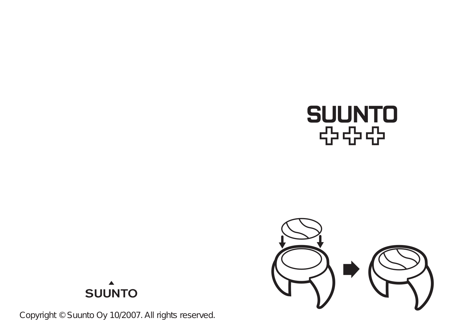 Suunto SCRATCH GUARD Instruction Manual