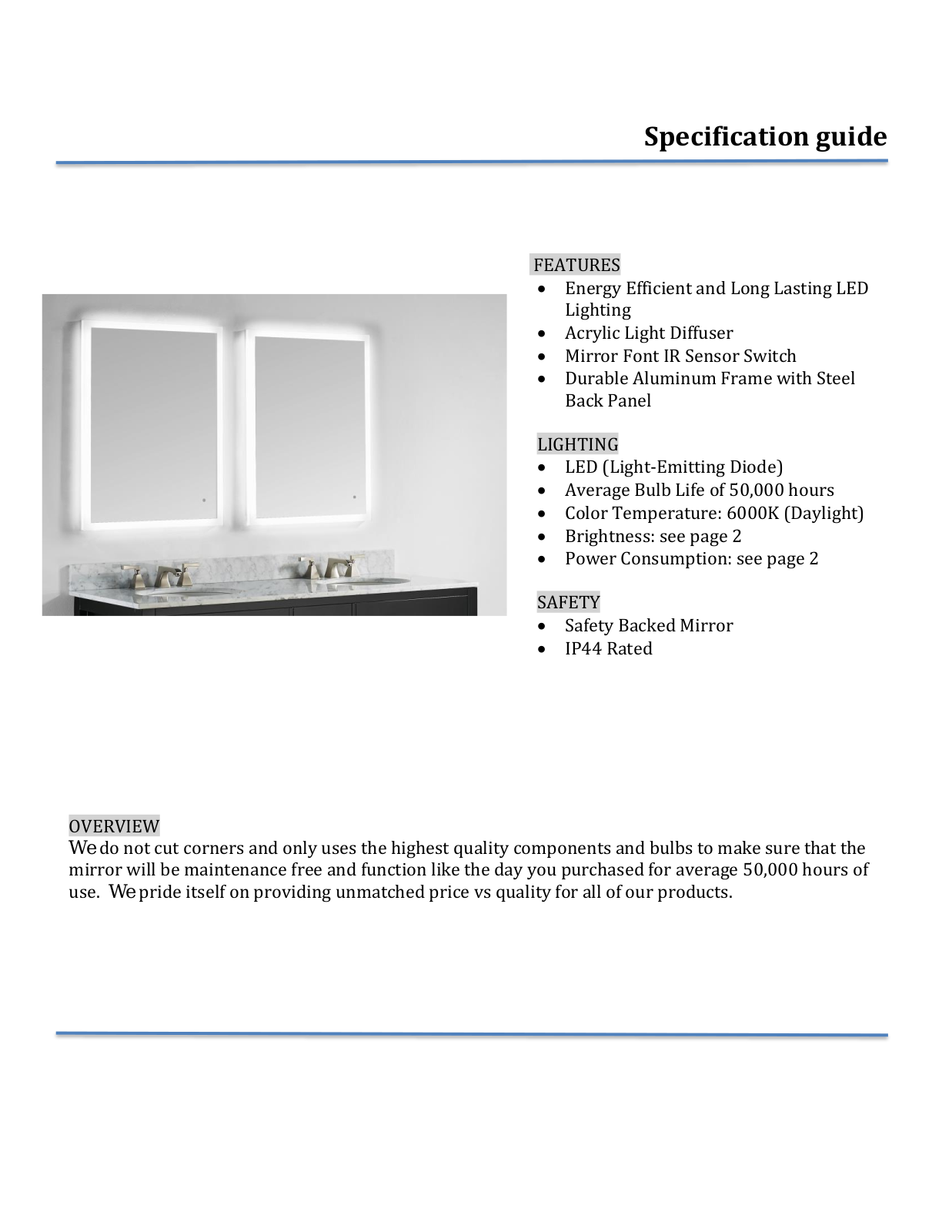 Brayden Studio WLGN8873 Specification Guide - ManualMachine.com