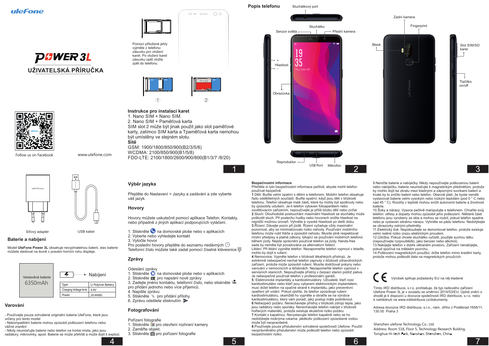 UleFone Power 3L User Manual