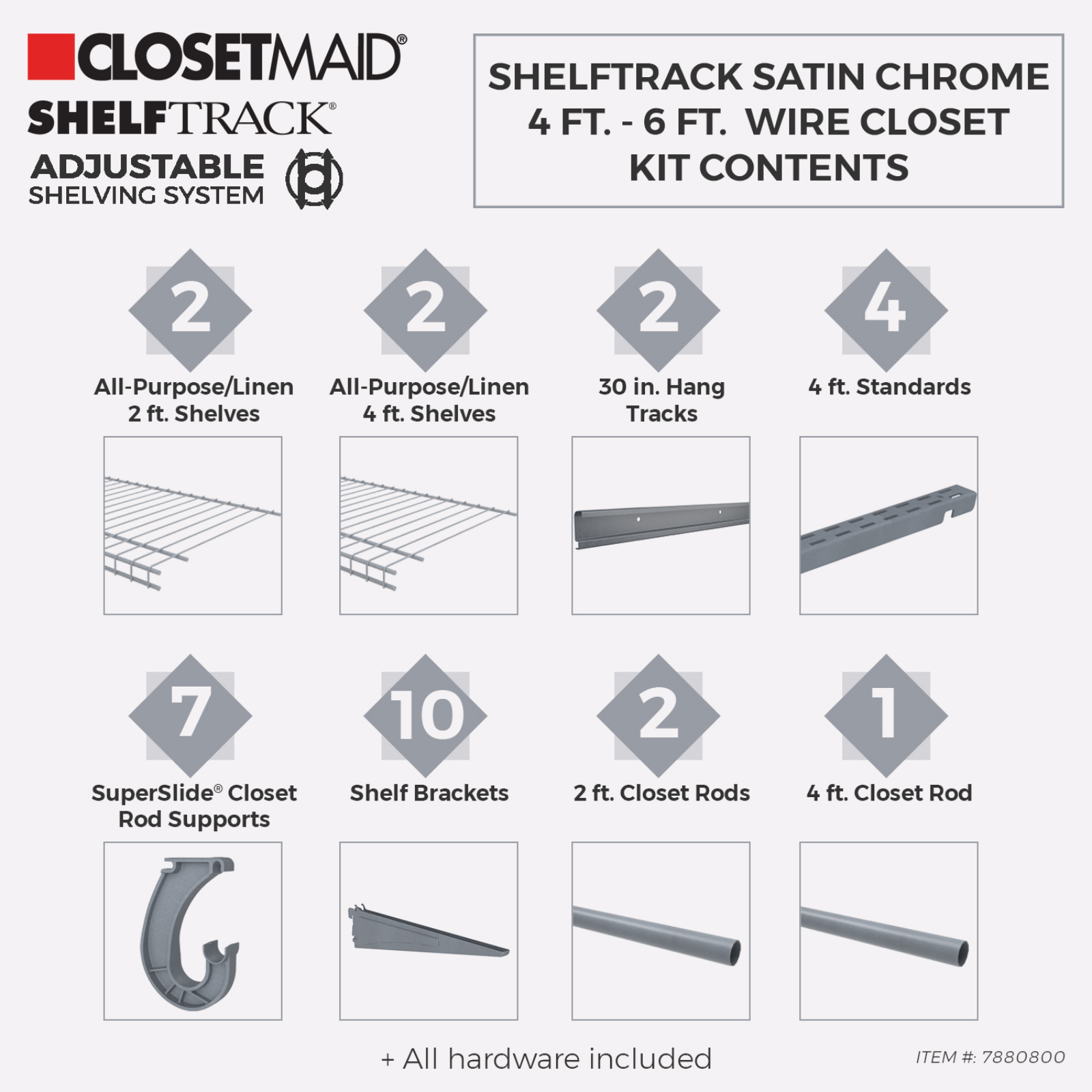 ClosetMaid CLOP1001 Specifications - ManualMachine.com