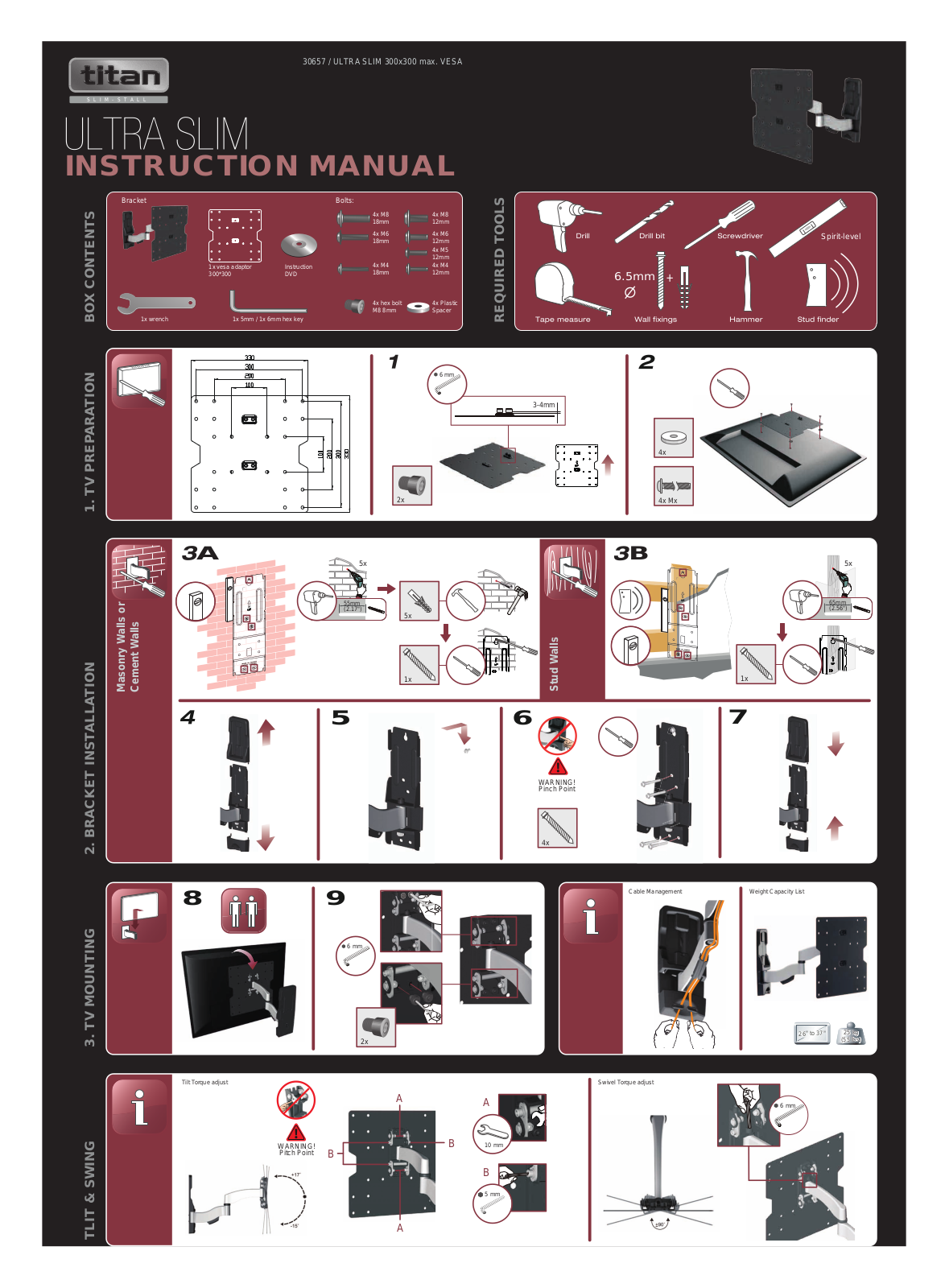 Titan 30657 User Manual