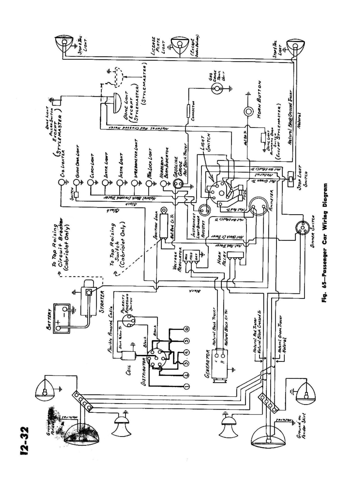 Chevrolet 1946 schematic