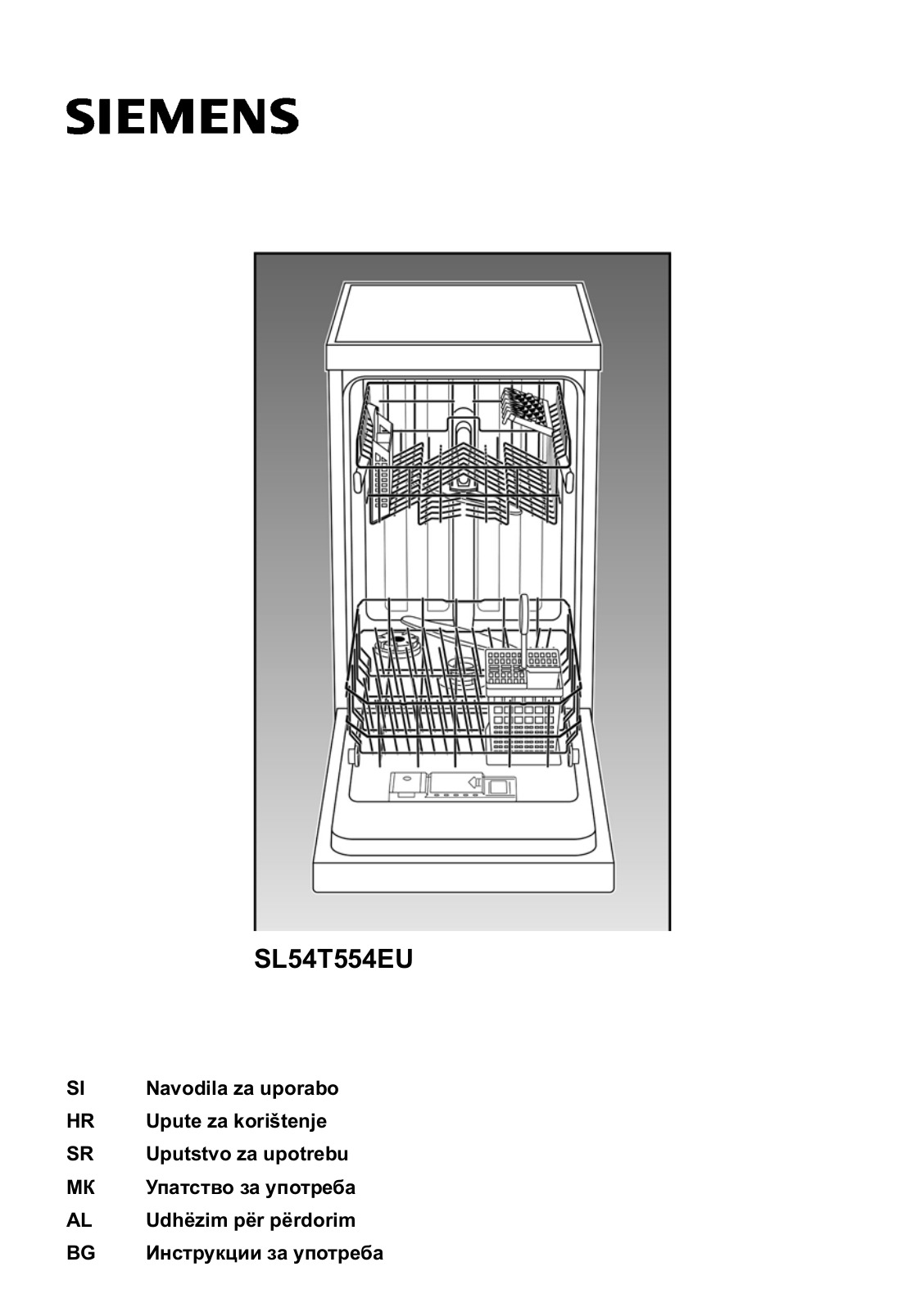 Siemens SL54T554EU User Manual