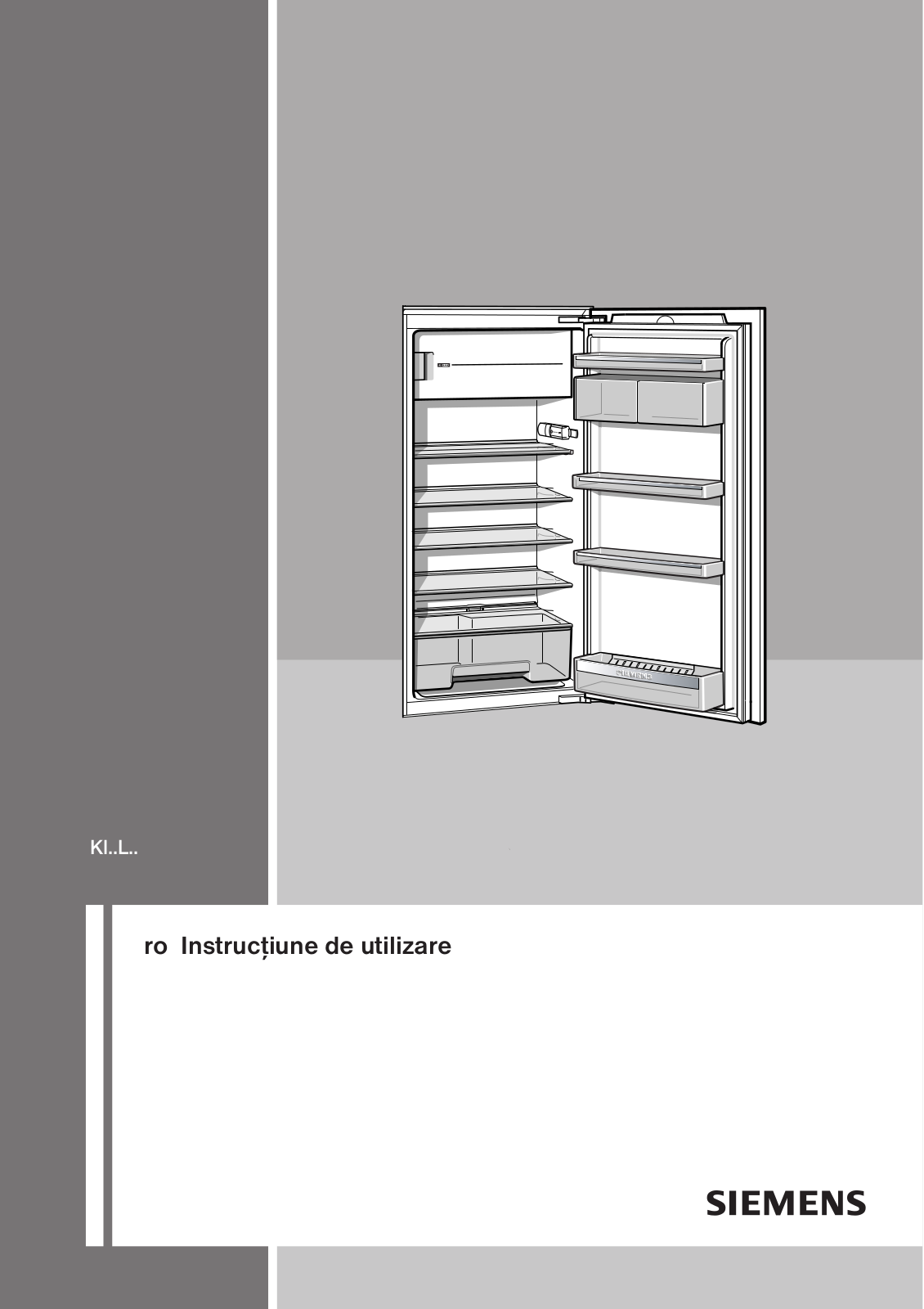 Siemens KI24LA65FF/01, KI20LA55FF/02, KI18LA50, KI20LA55FF/01, KI20LA65FF/01 User Manual