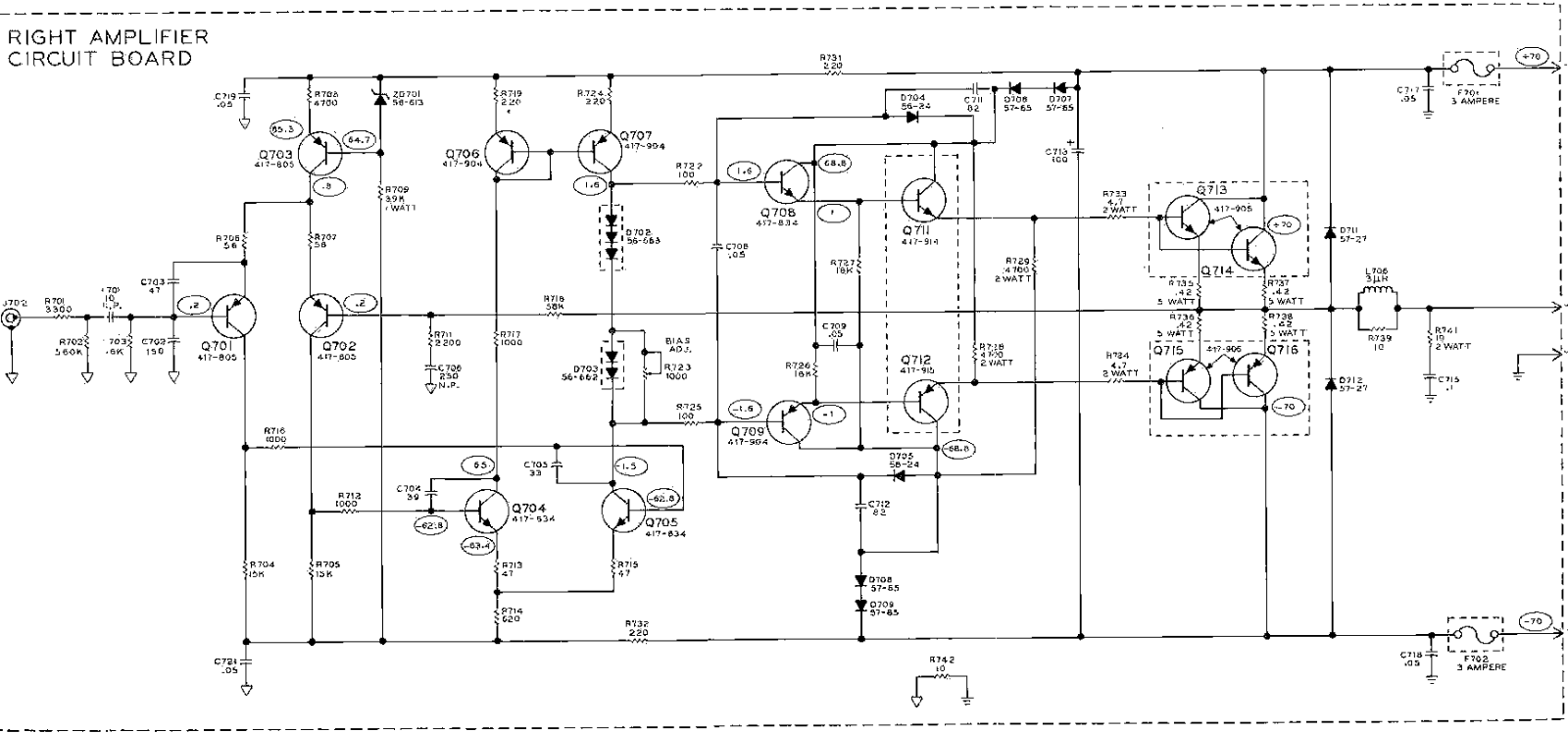 Heathkit AA-1600-R Schematic