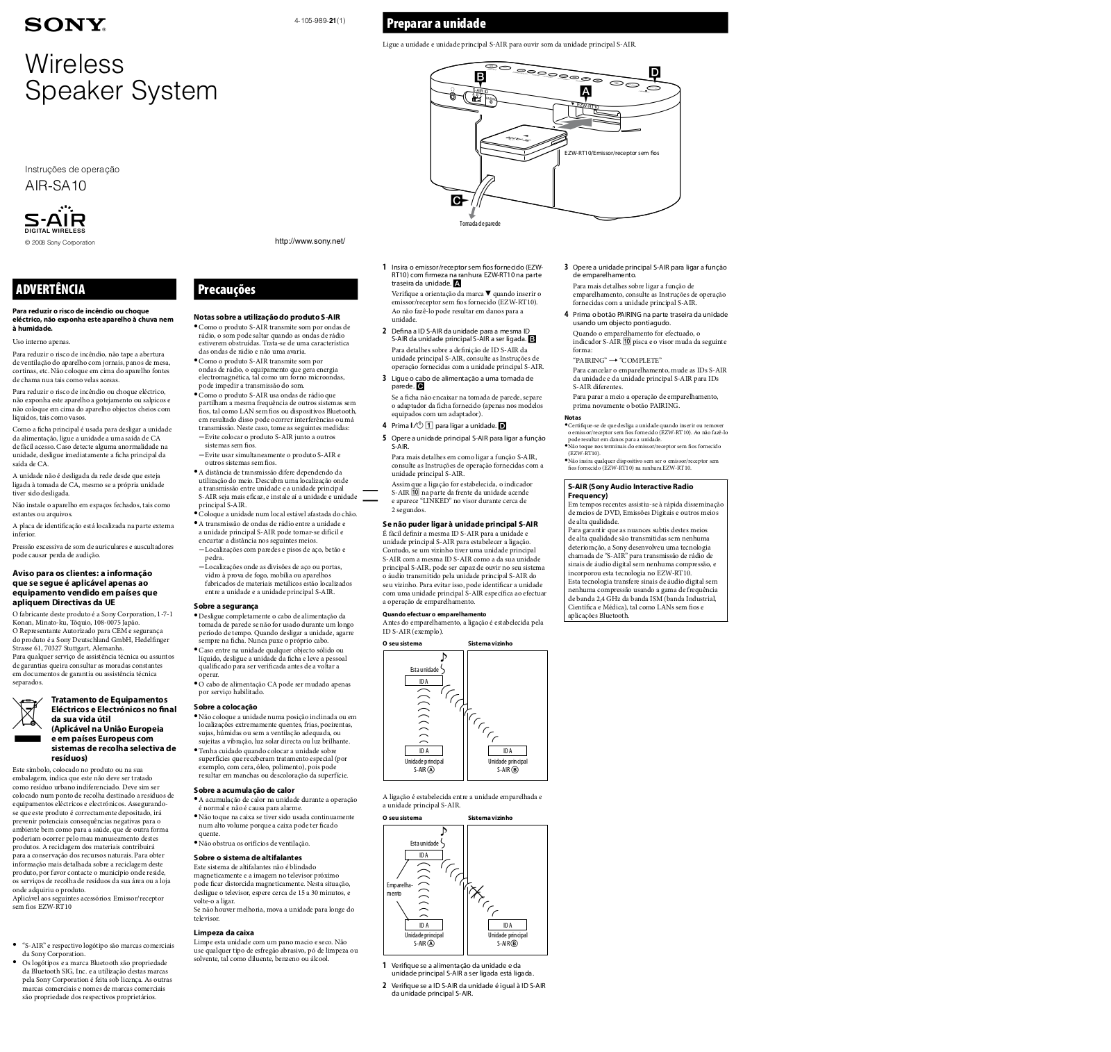 Sony DAV-DZ360WA User Manual