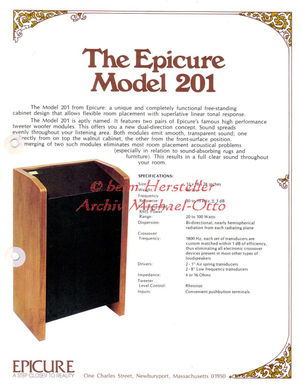 Epicure 201 brochure - ManualMachine.com