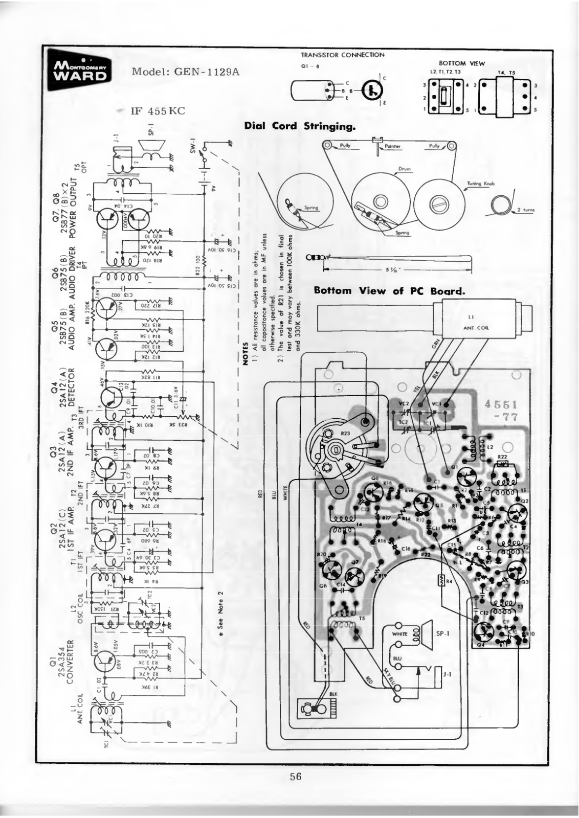 Montgomery GEN-1129A Schematic