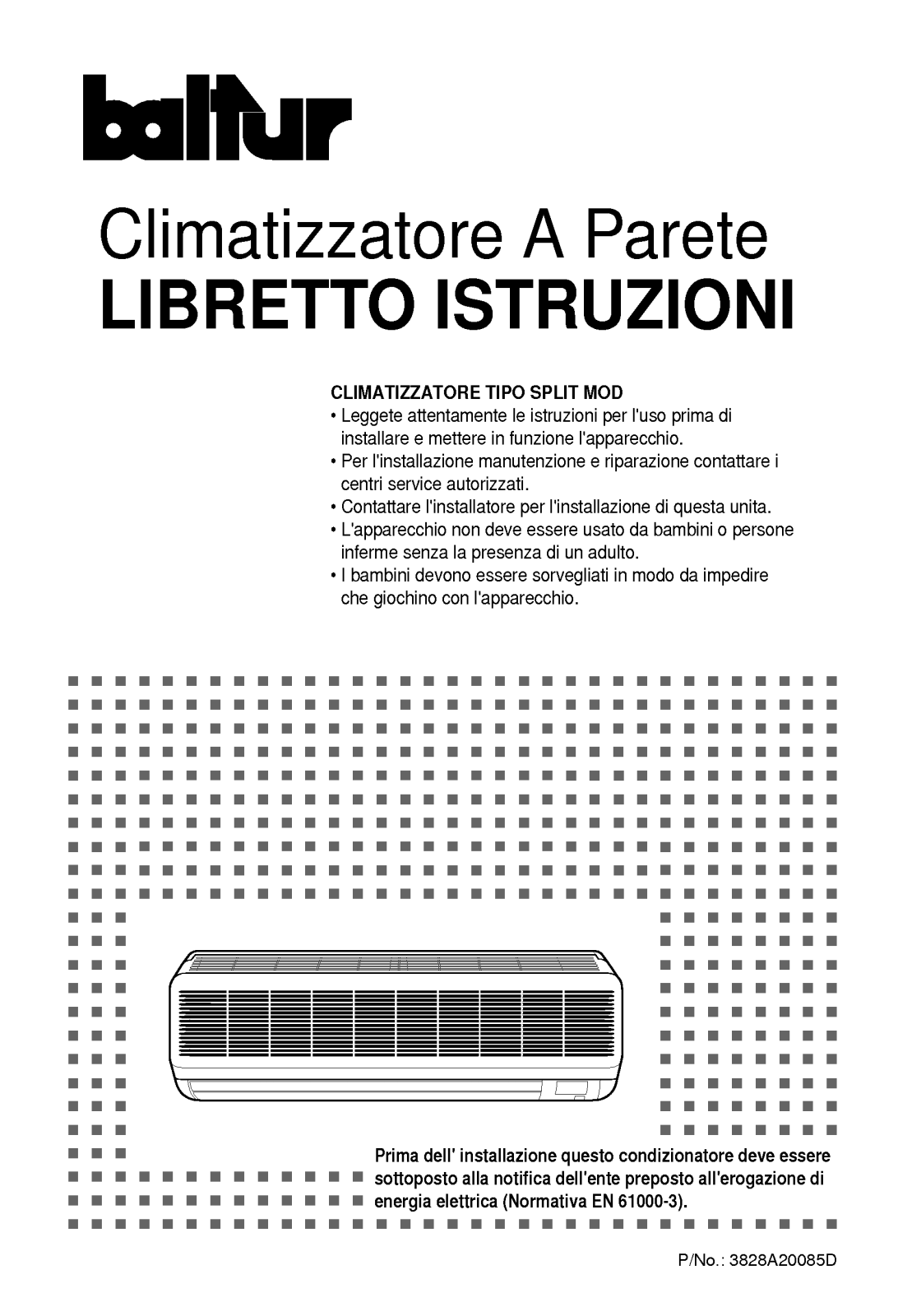 BALTUR BNM 34RI User Manual