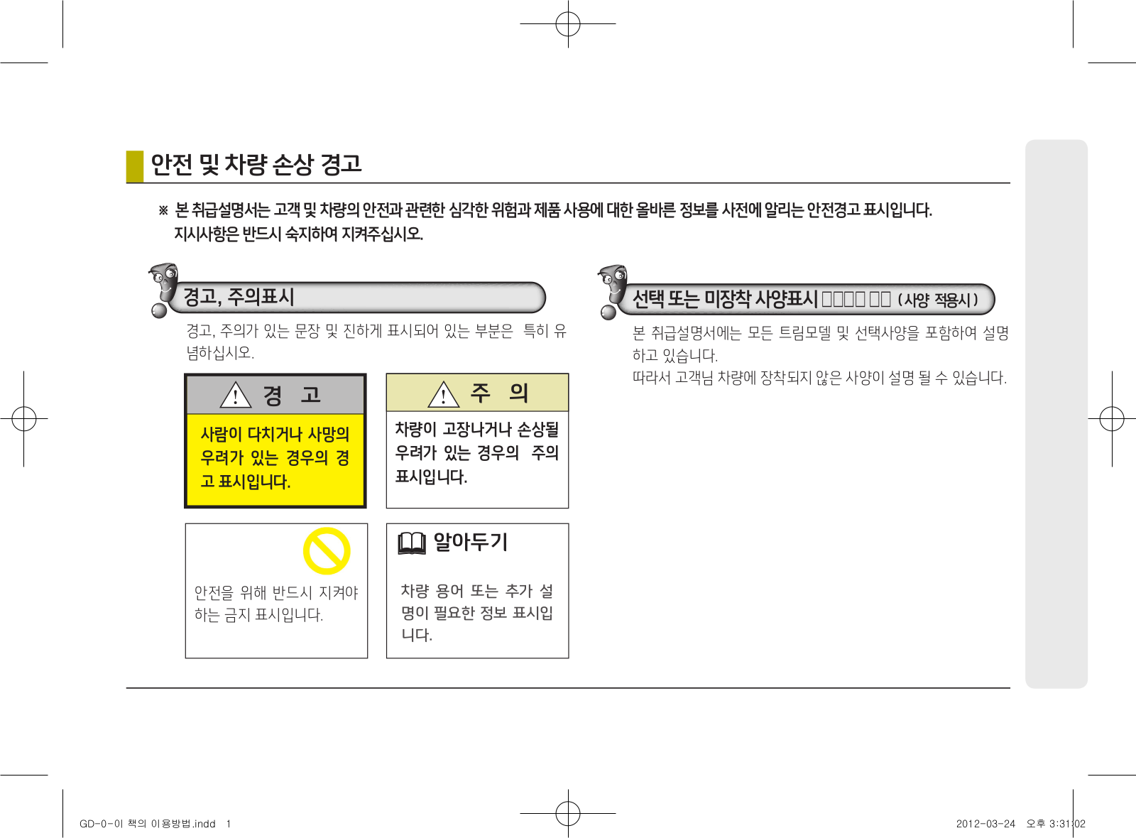 Hyundai I30 GD 2012 Owner's Manual