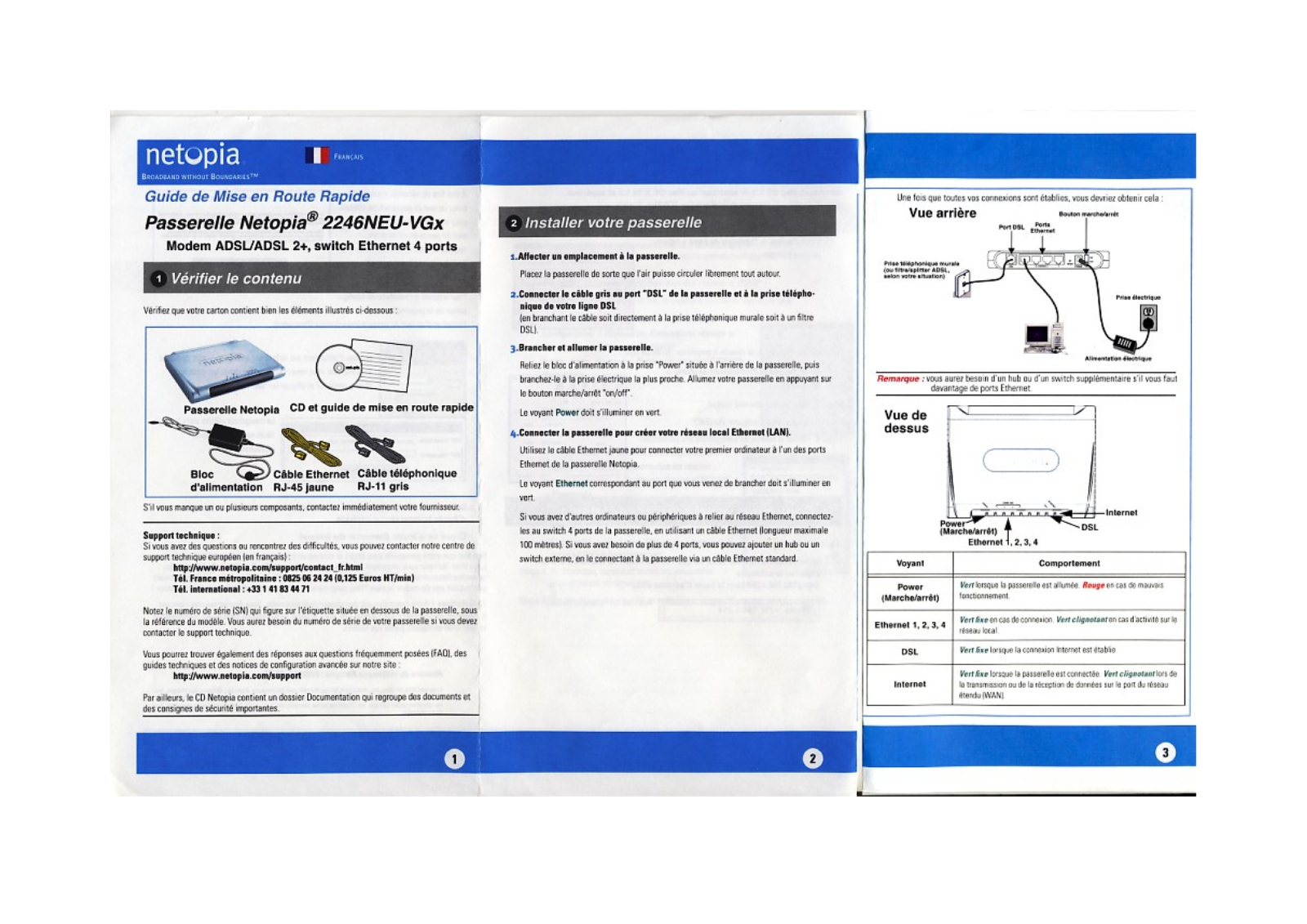 NETOPIA 2246NEU-VGX User Manual