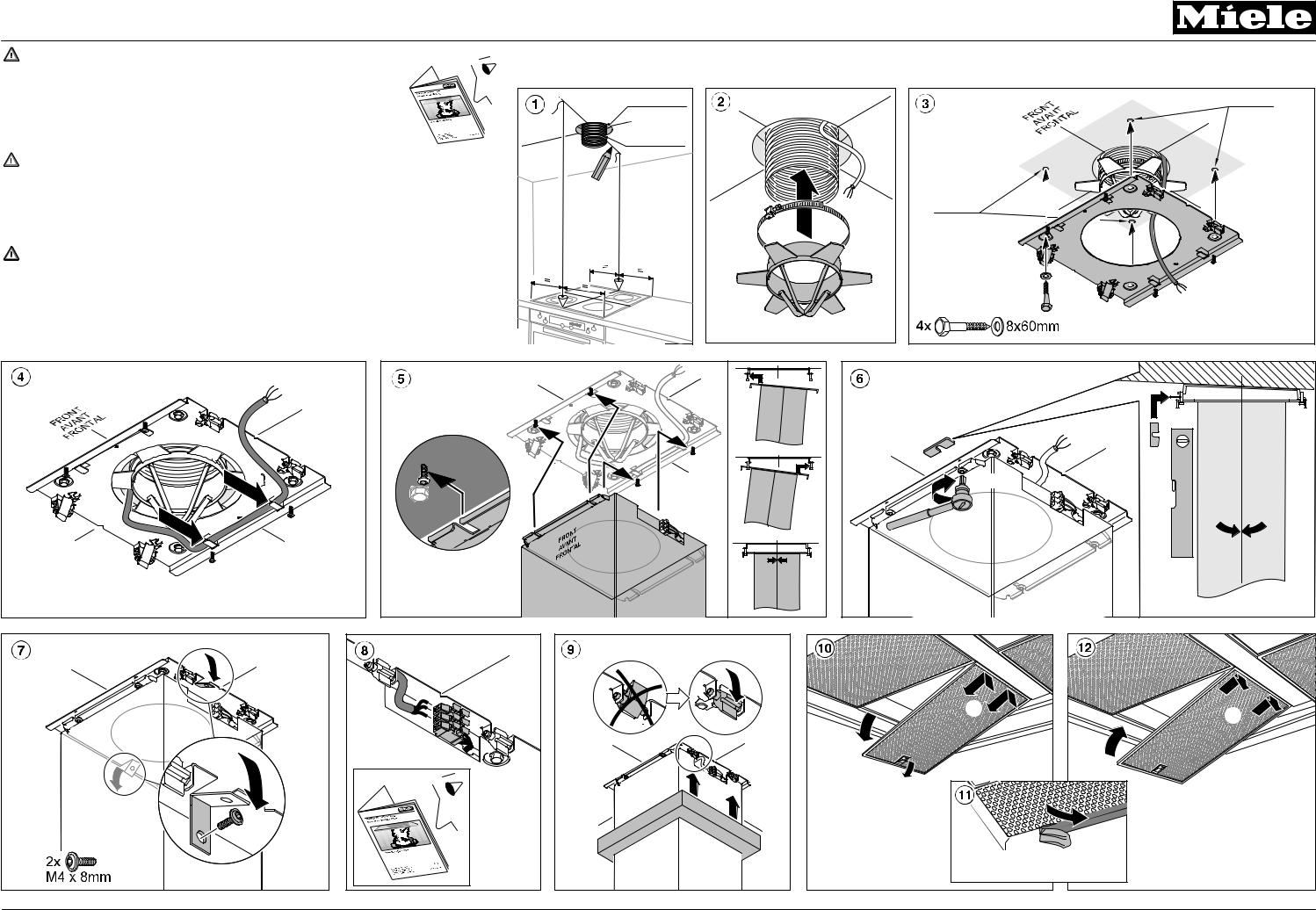 Miele DA424V Installation Manual