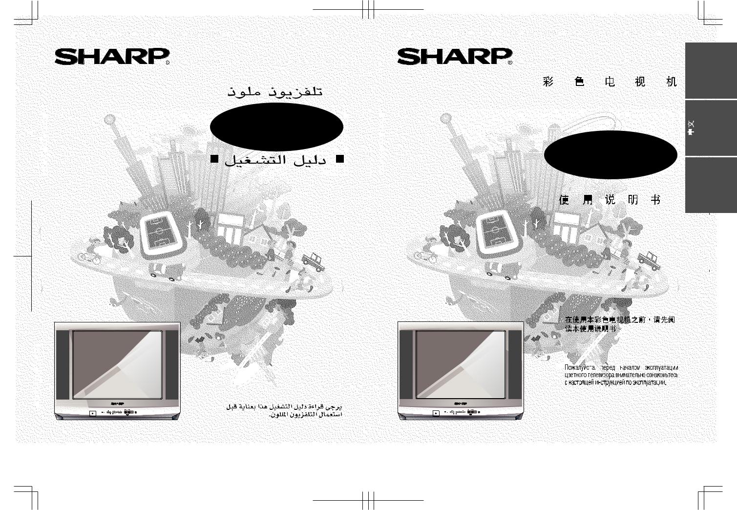 SHARP 21D2-G, 21D2-S, 20D2-G, 20D2-S User Manual
