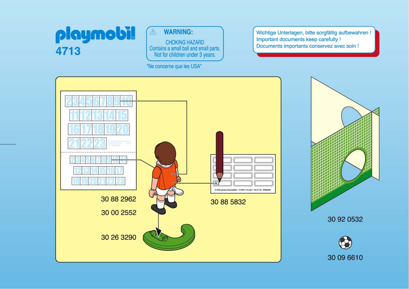 Playmobil 4713 Instructions