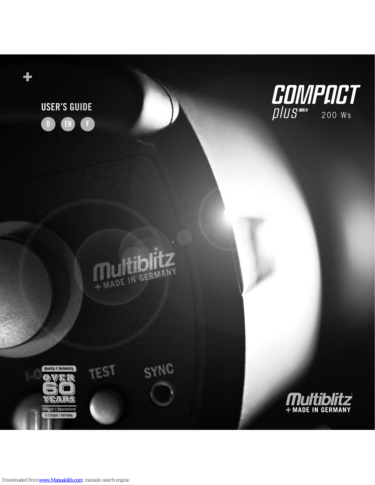 Multiblitz MULTIBLITZ, Compact Plus MKII User Manual