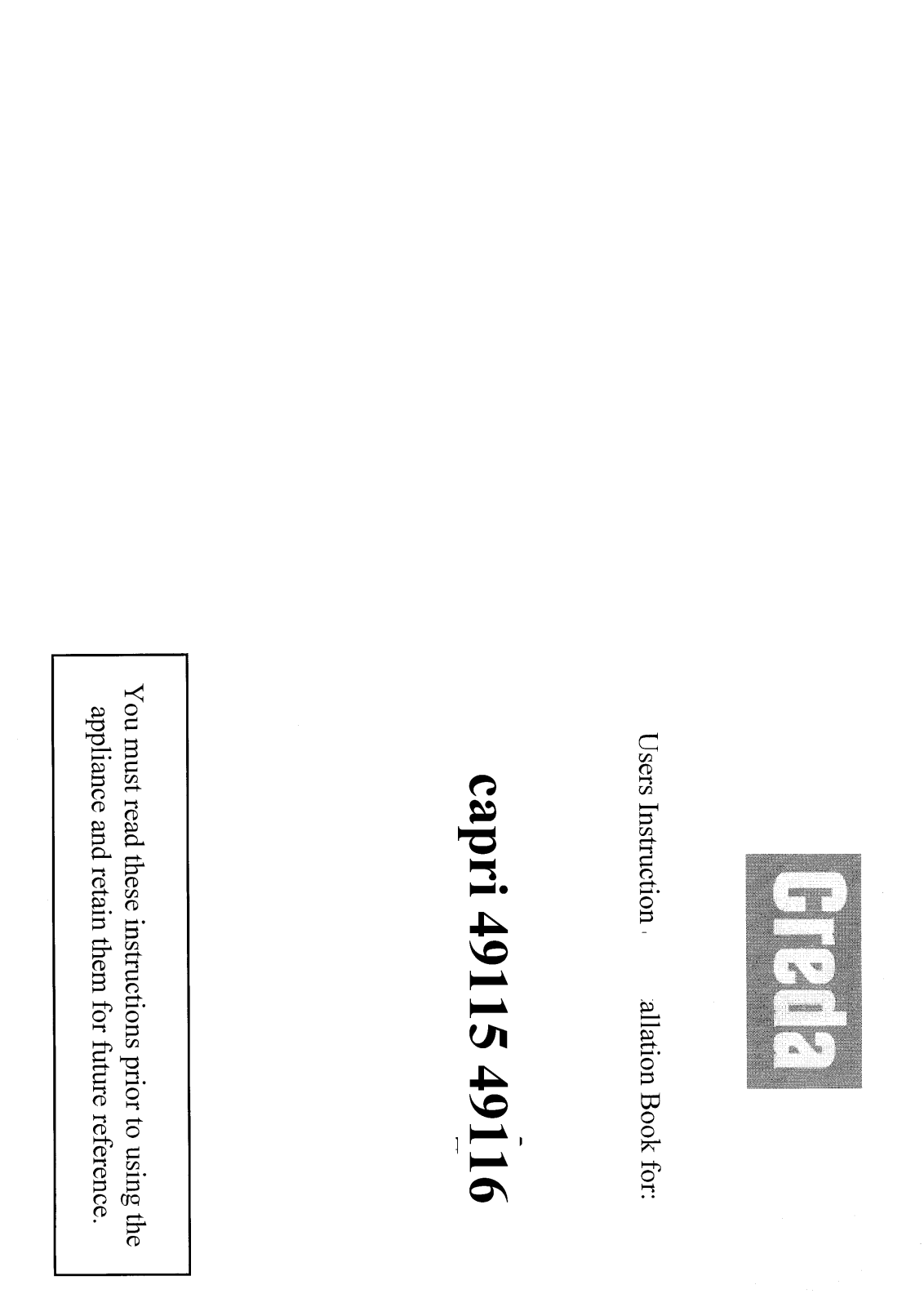 Creda HB49118A User Manual