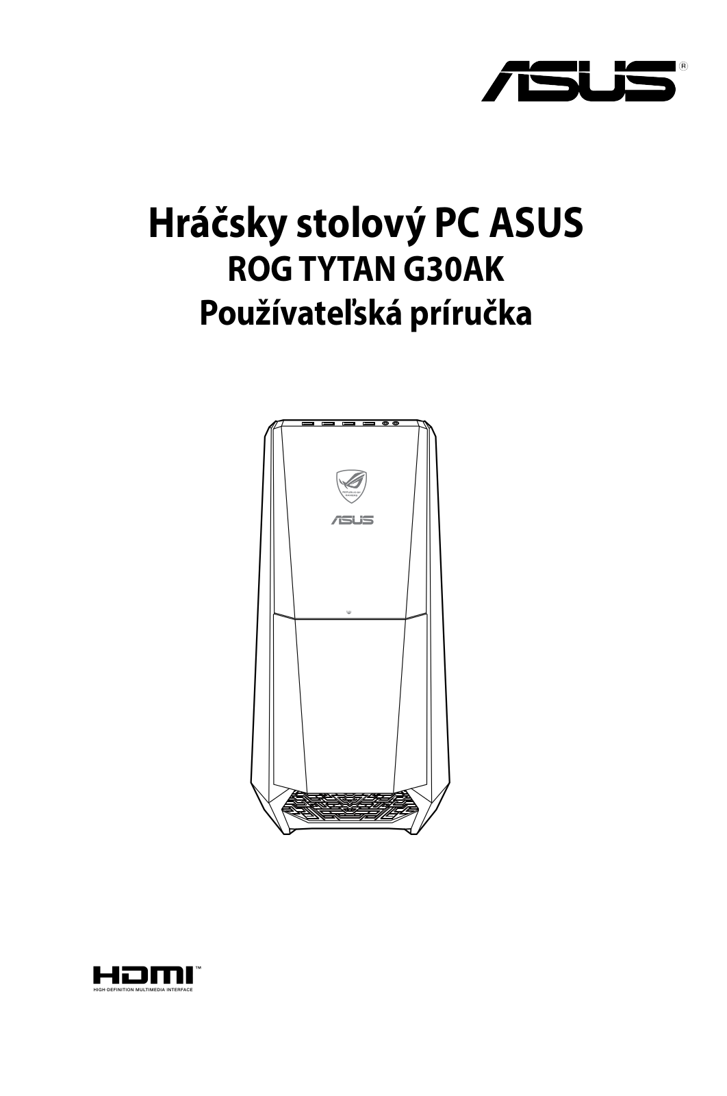 Asus G30AK User’s Manual