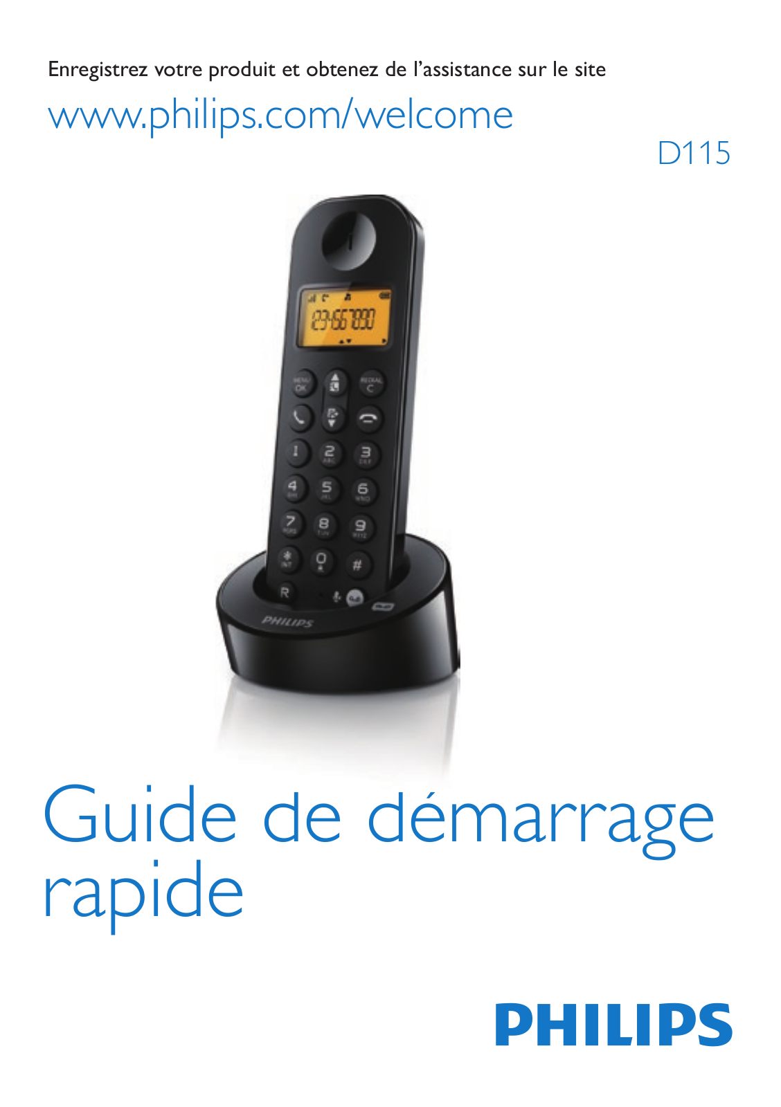 Philips D1152B/FR quick guide - ManualMachine.com