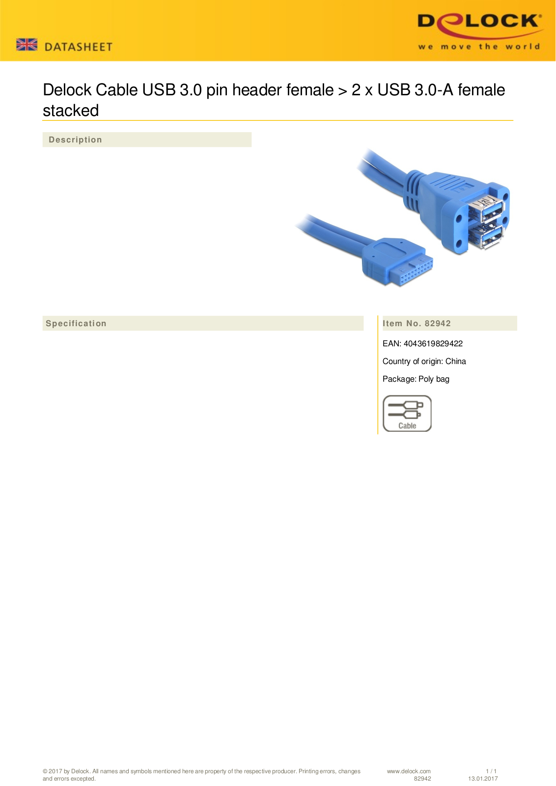 DeLOCK extern-intern USB 2.0-Konverter User Manual