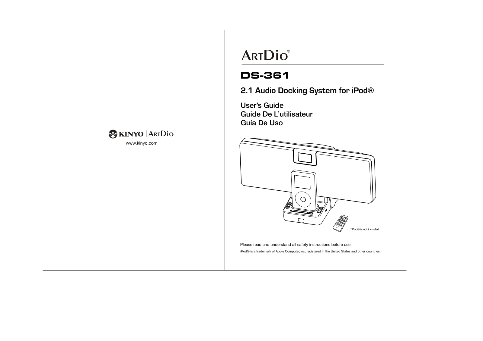 Kinyo DS-361 User Manual