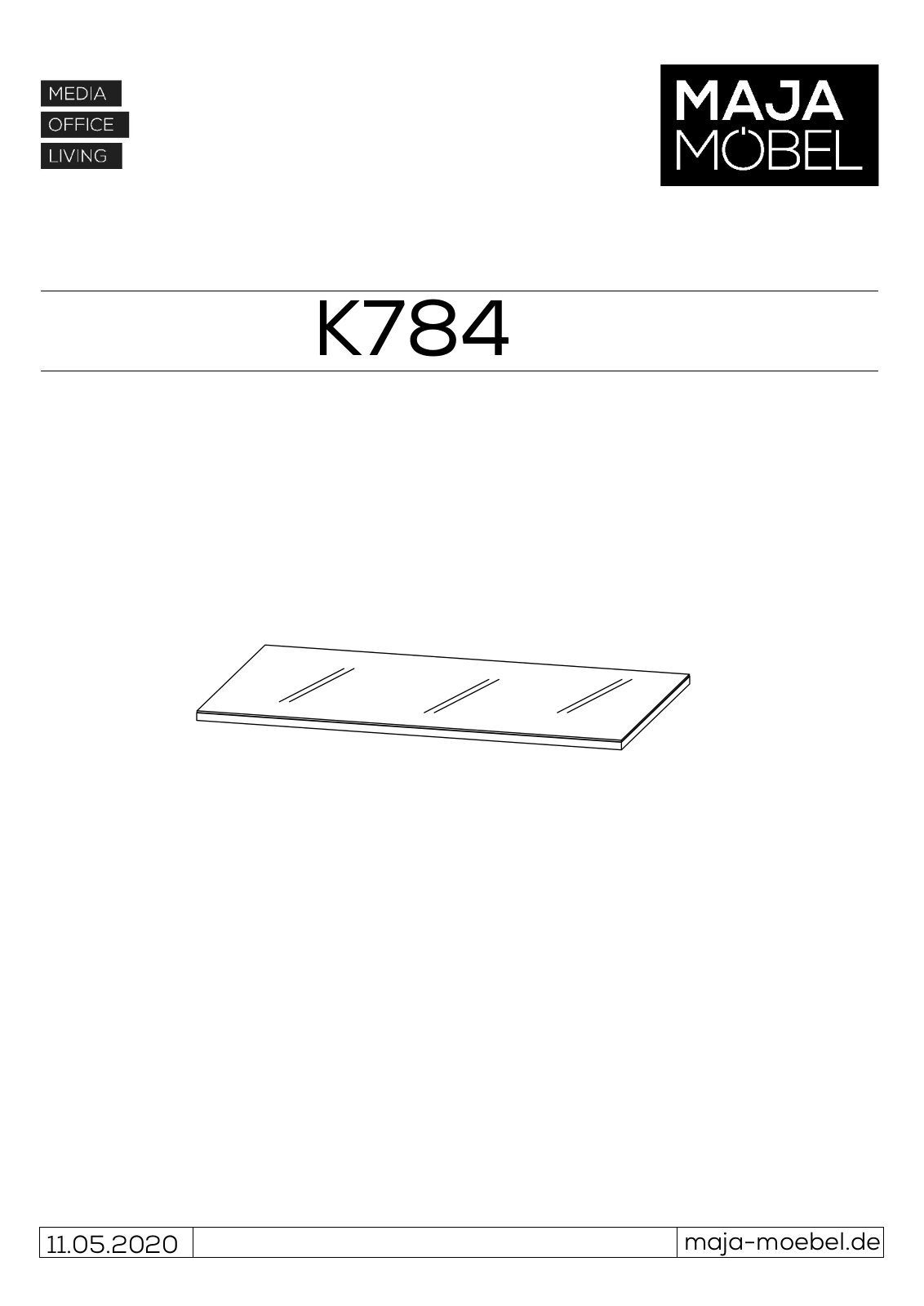 Maja Mobel K784 Assembly instructions - ManualMachine.com
