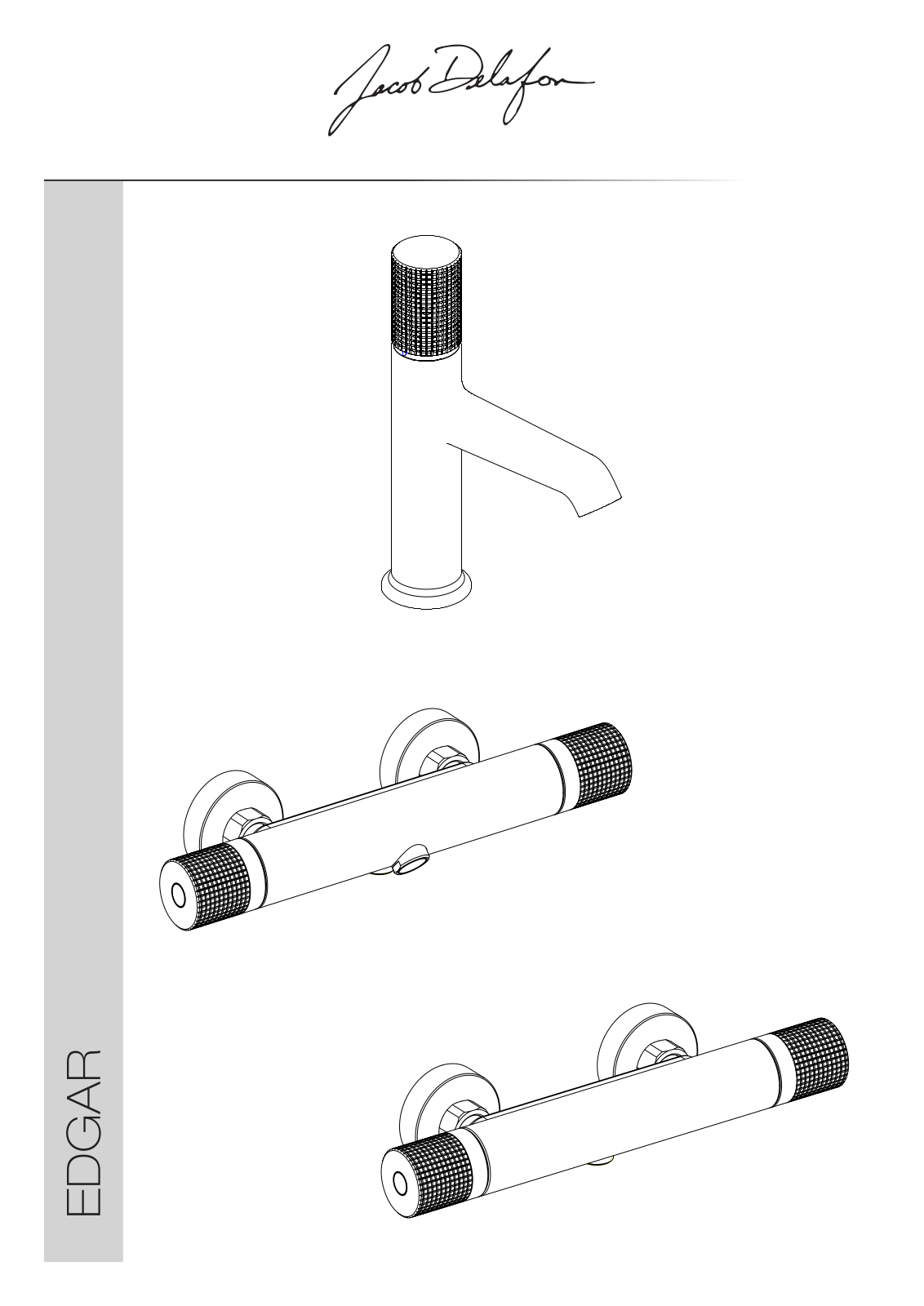 Jacob Delafon EDGAR E29846-CP, EDGAR E29845-CP Installation guide