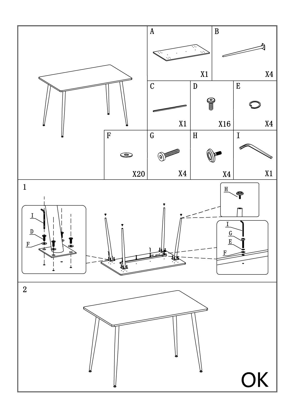 Zipcode Design W001538918 Installation & Assembly