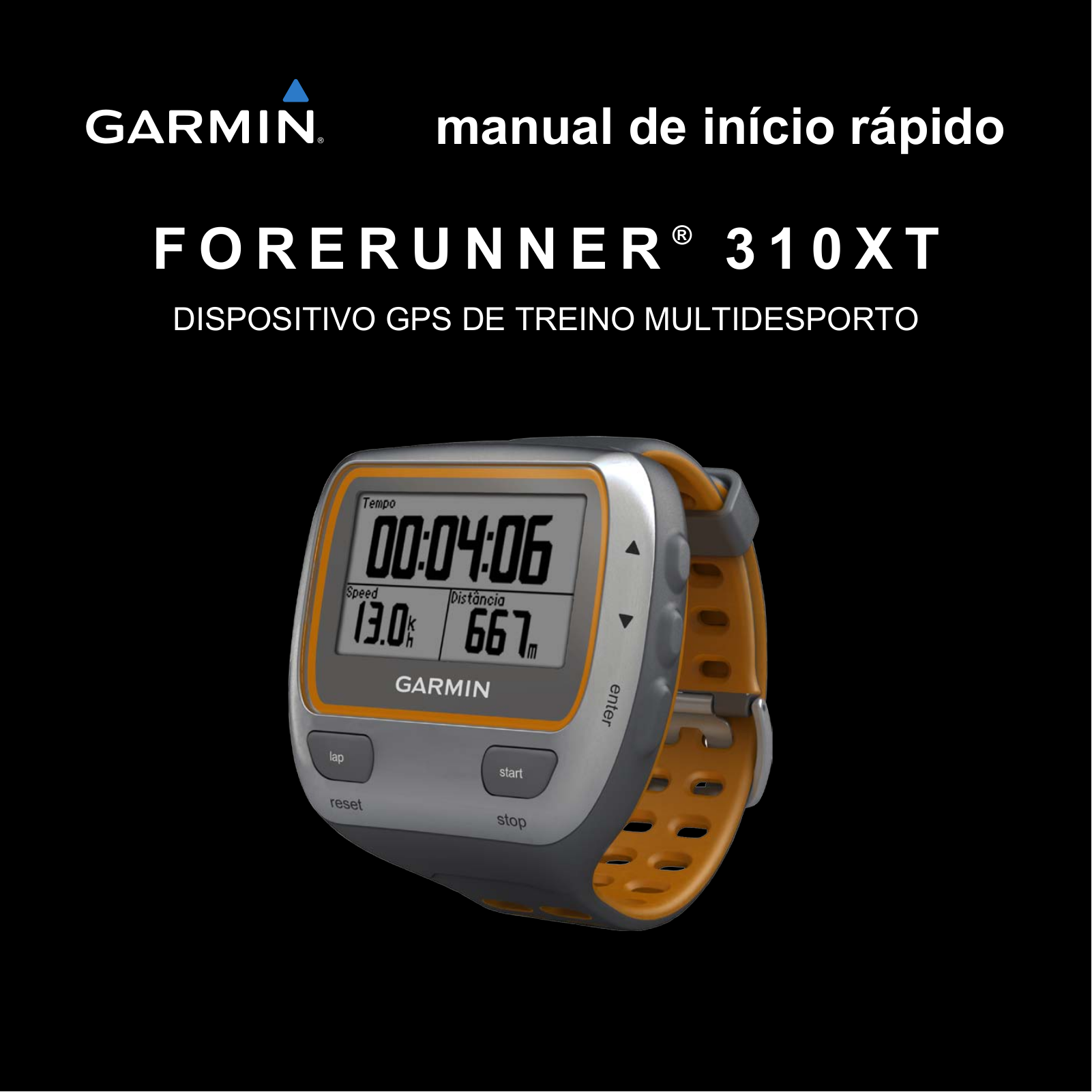 Garmin Forerunner 310XT User manual