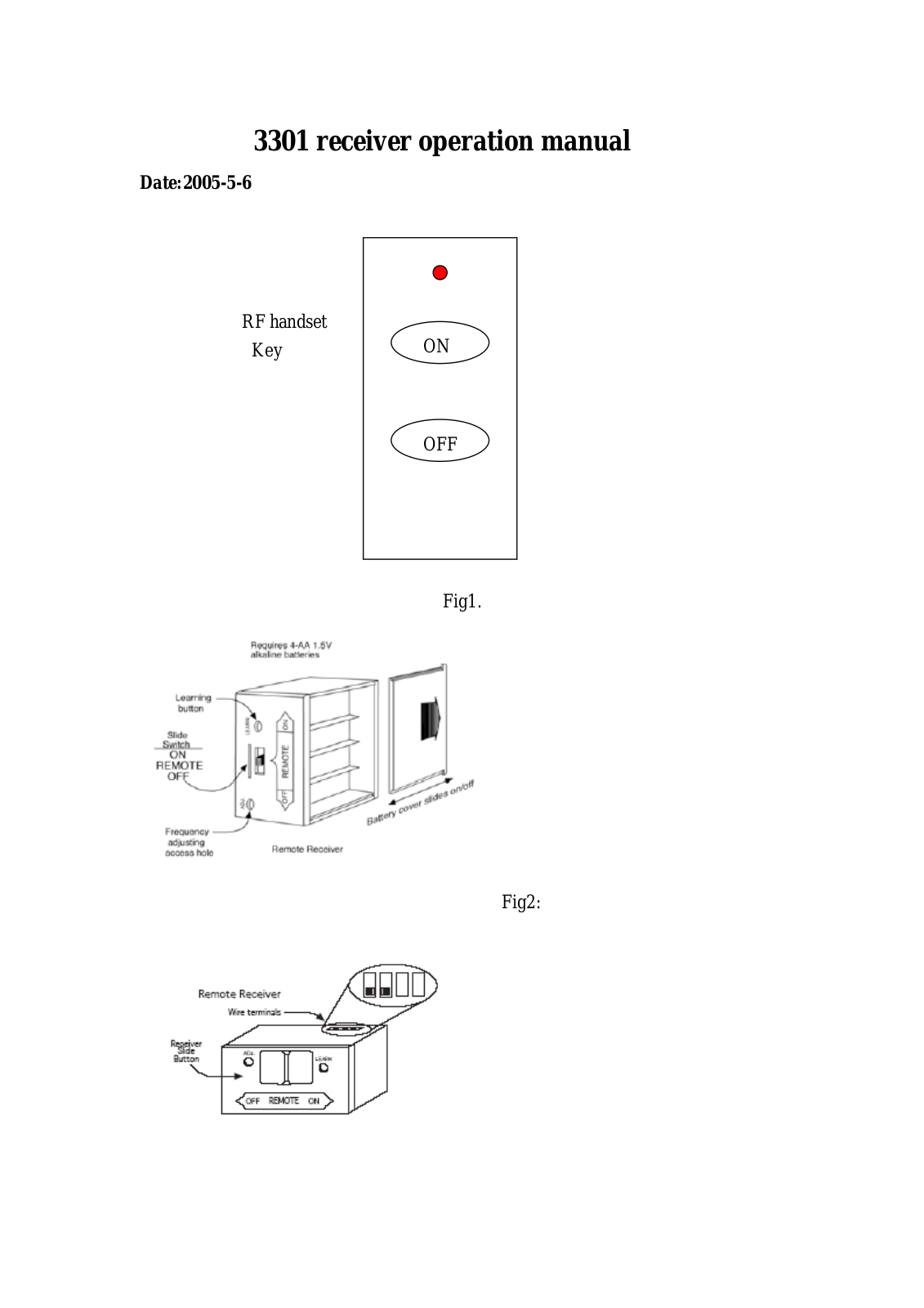 Skytech II 3301RX Users manual - ManualMachine.com