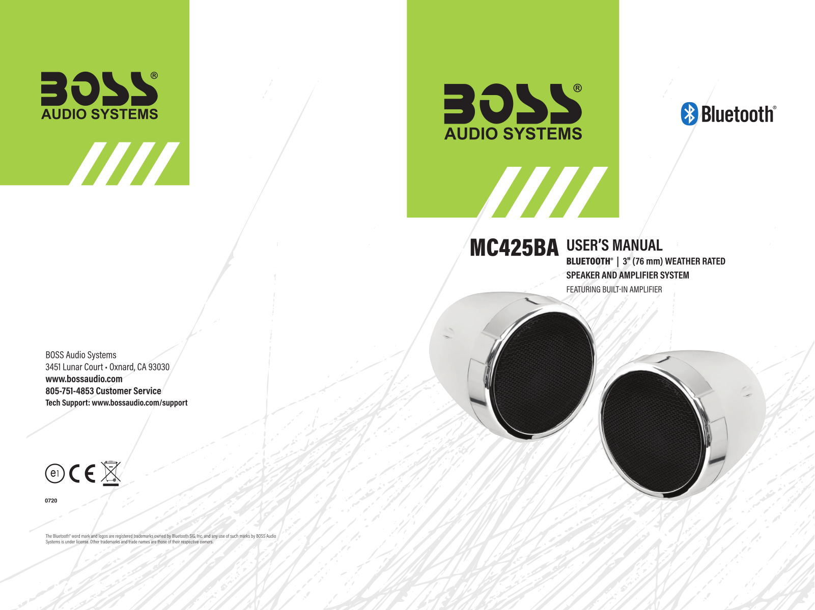 Boss MC425BA User Manual