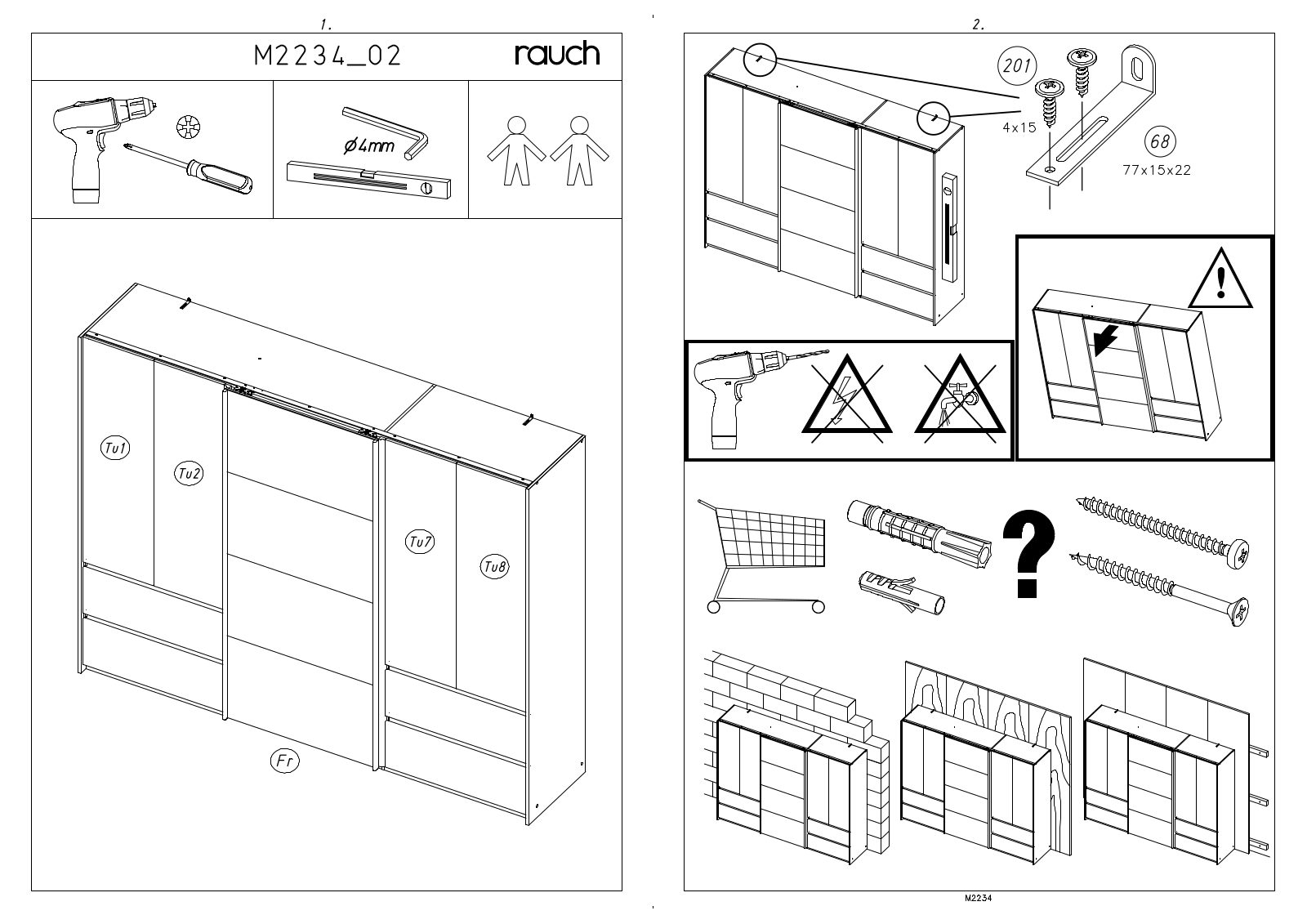 rauch M2234 Assembly instructions - ManualMachine.com