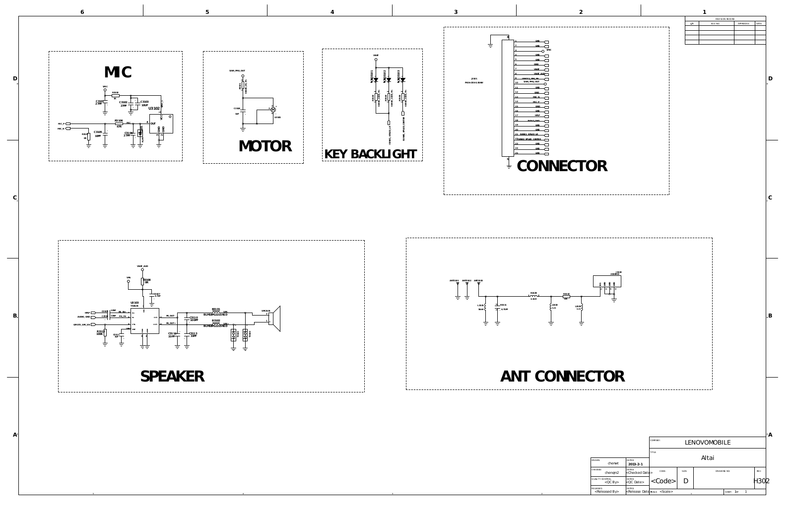 Lenovo A820 schematic diagram and service manual