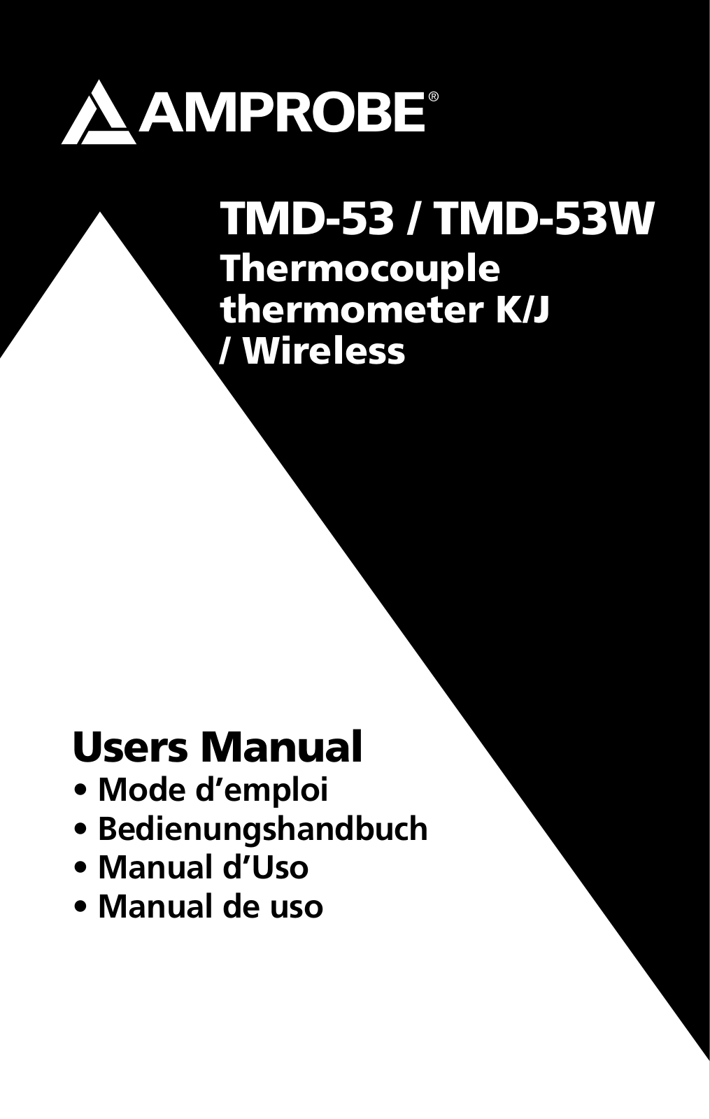 Amprobe TMD-53W Users Manual