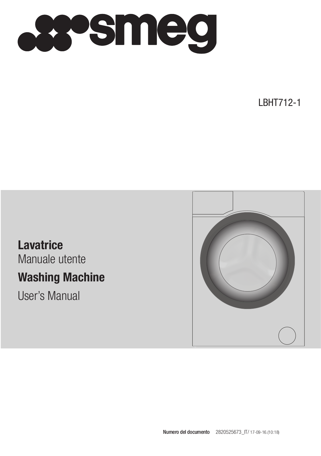 Smeg LBHT712-1 User Manual