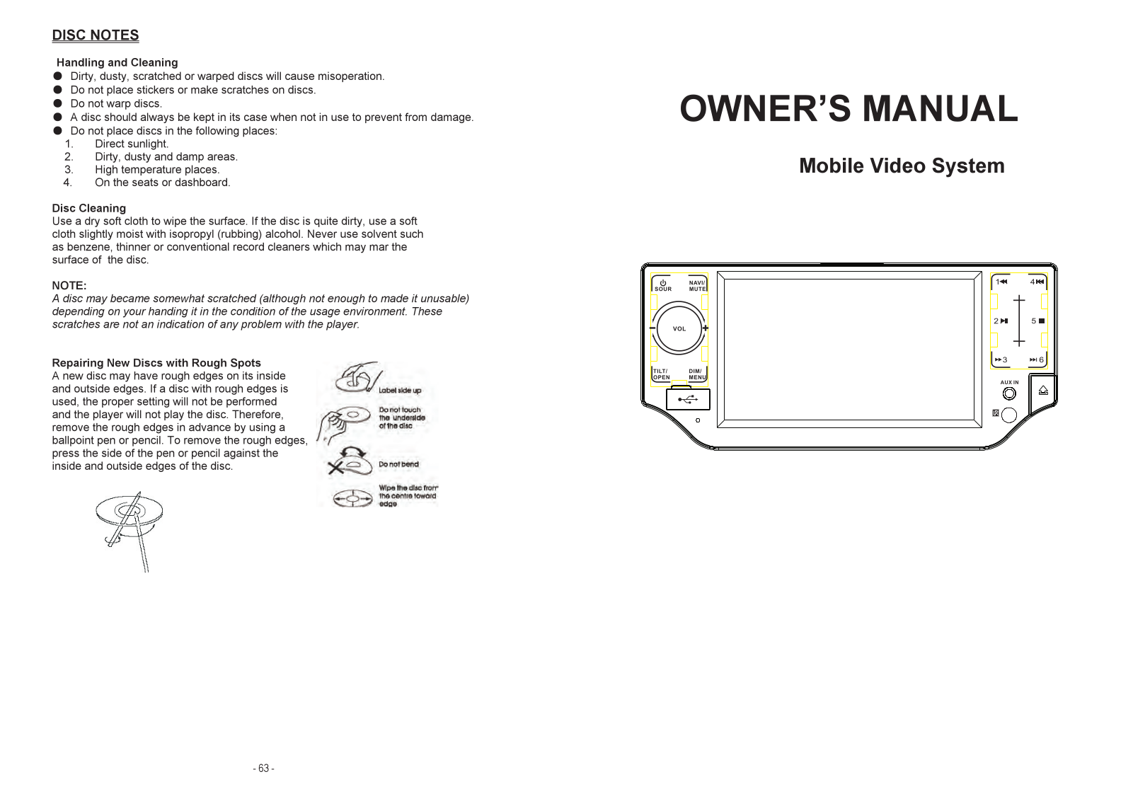 Power Acoustik PTID-5000 Owners Manual