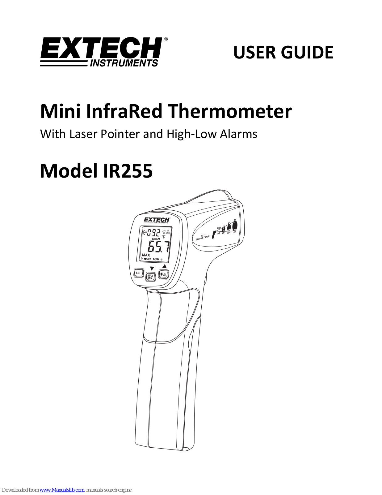 Extech Instruments IR255 User Manual