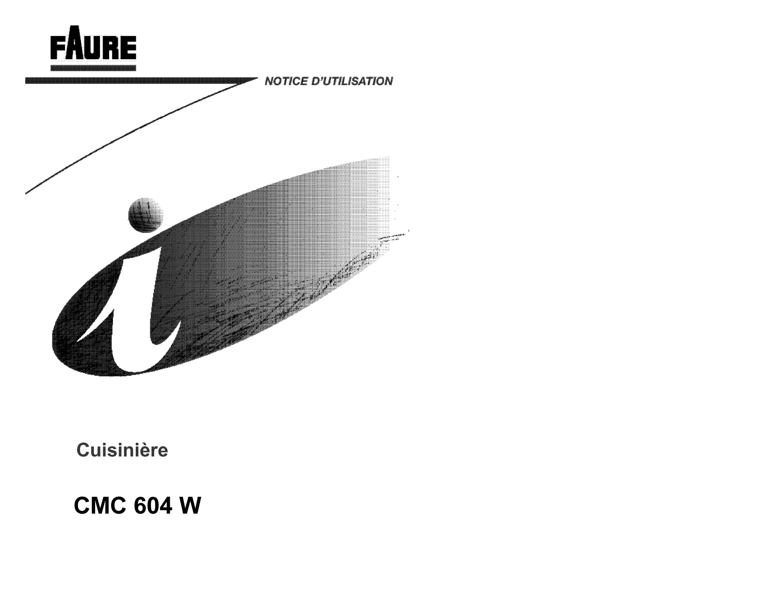 Faure CMC604W User Manual