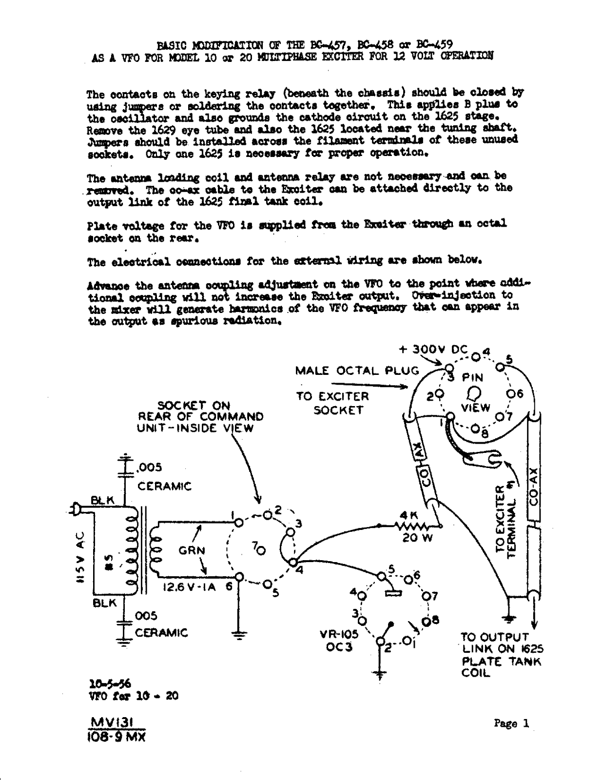 Central Electronics BC-459, BC-458, BC-457 Service Manual - ManualMachine.com