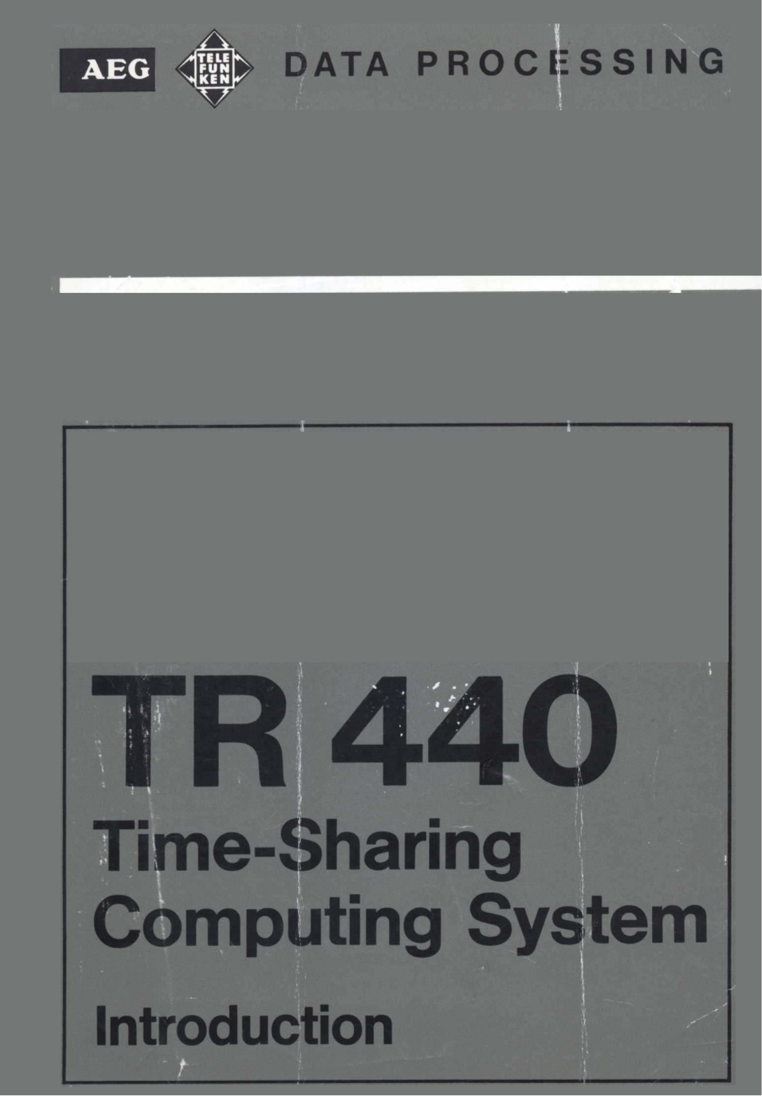 AEG TR 440 Service manual