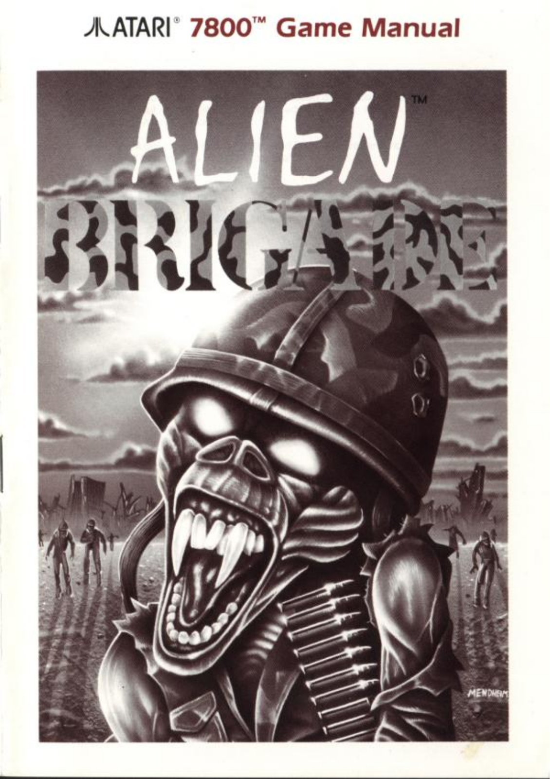 Atari Alien Brigade (1990) User guide