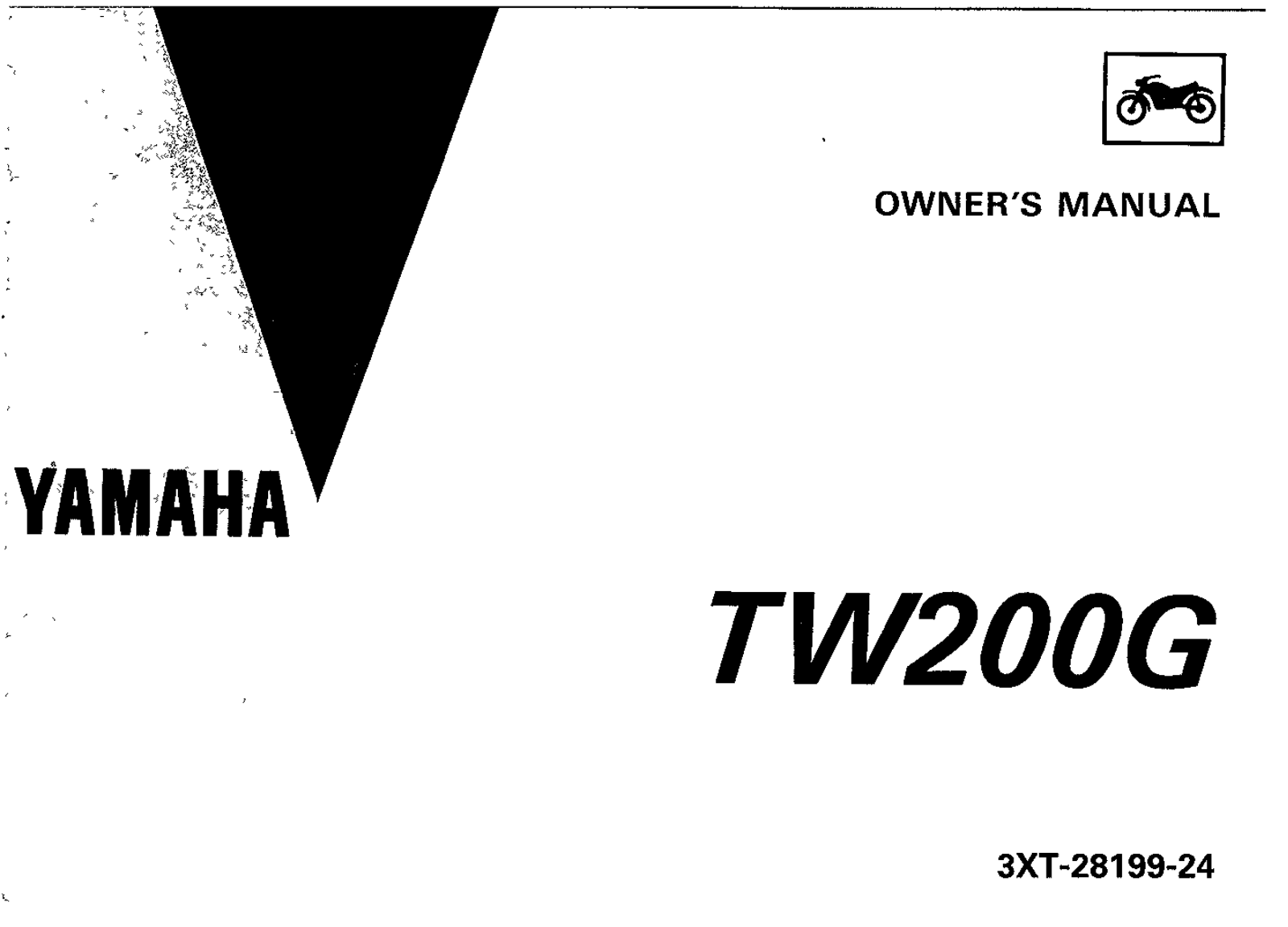 Yamaha TW200 G 1995 Owner's manual