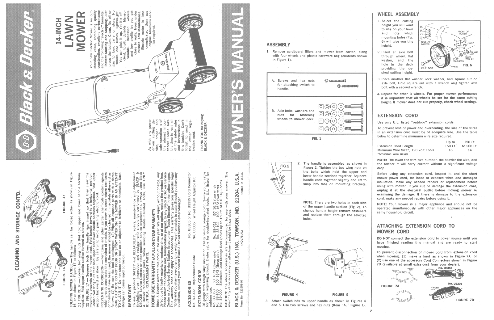 Black & Decker 722558-04 User Manual